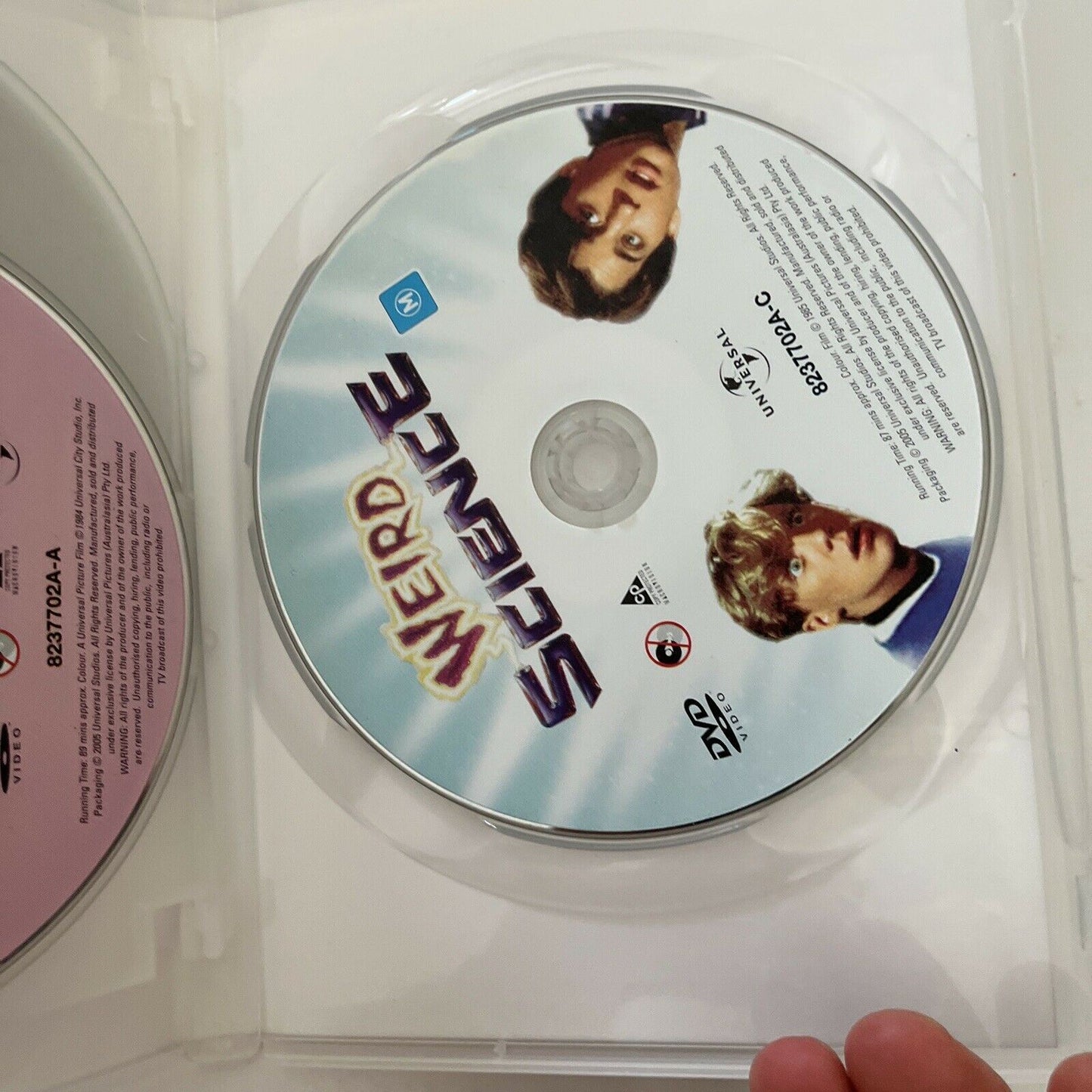 The Breakfast Club / Sixteen Candles / Weird Science (DVD, 1985, 3-Disc) Region4