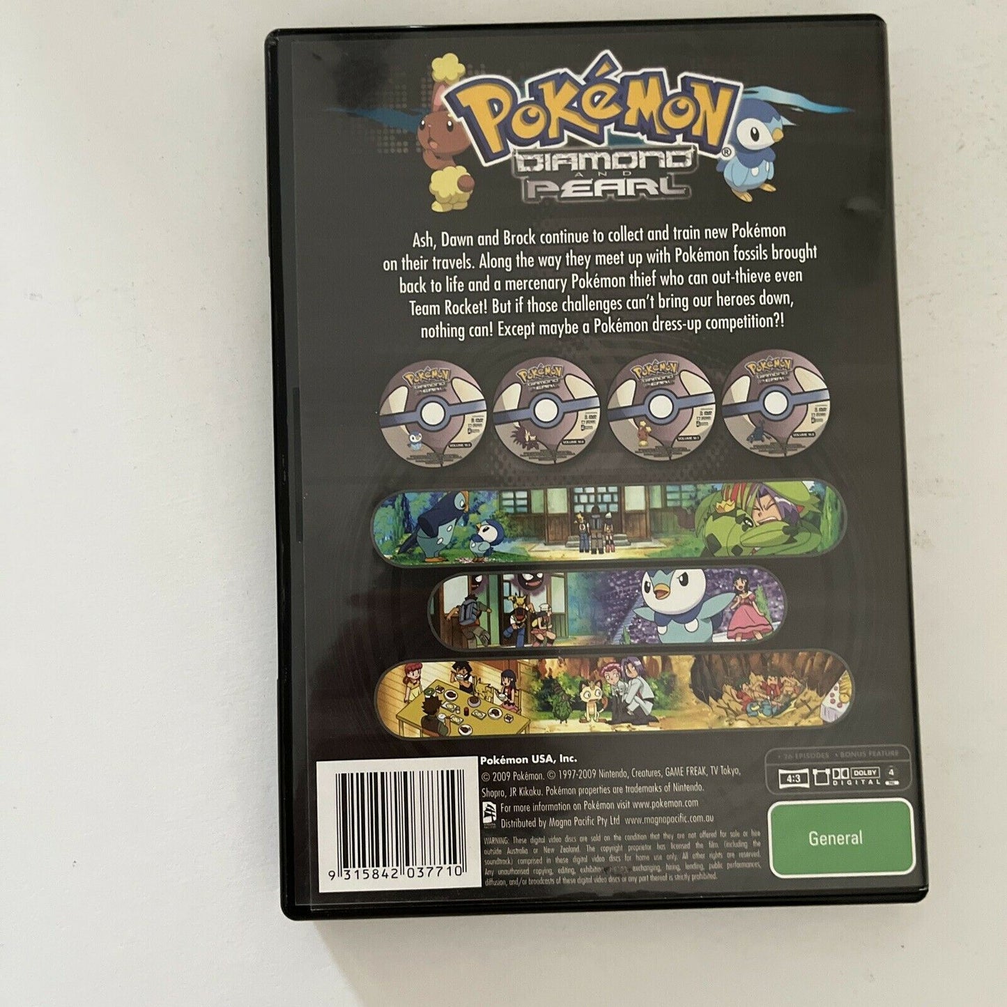 Pokemon - Diamond and Pearl: Season 10: Collection 2 (DVD, 2009, 5-Disc) Region4