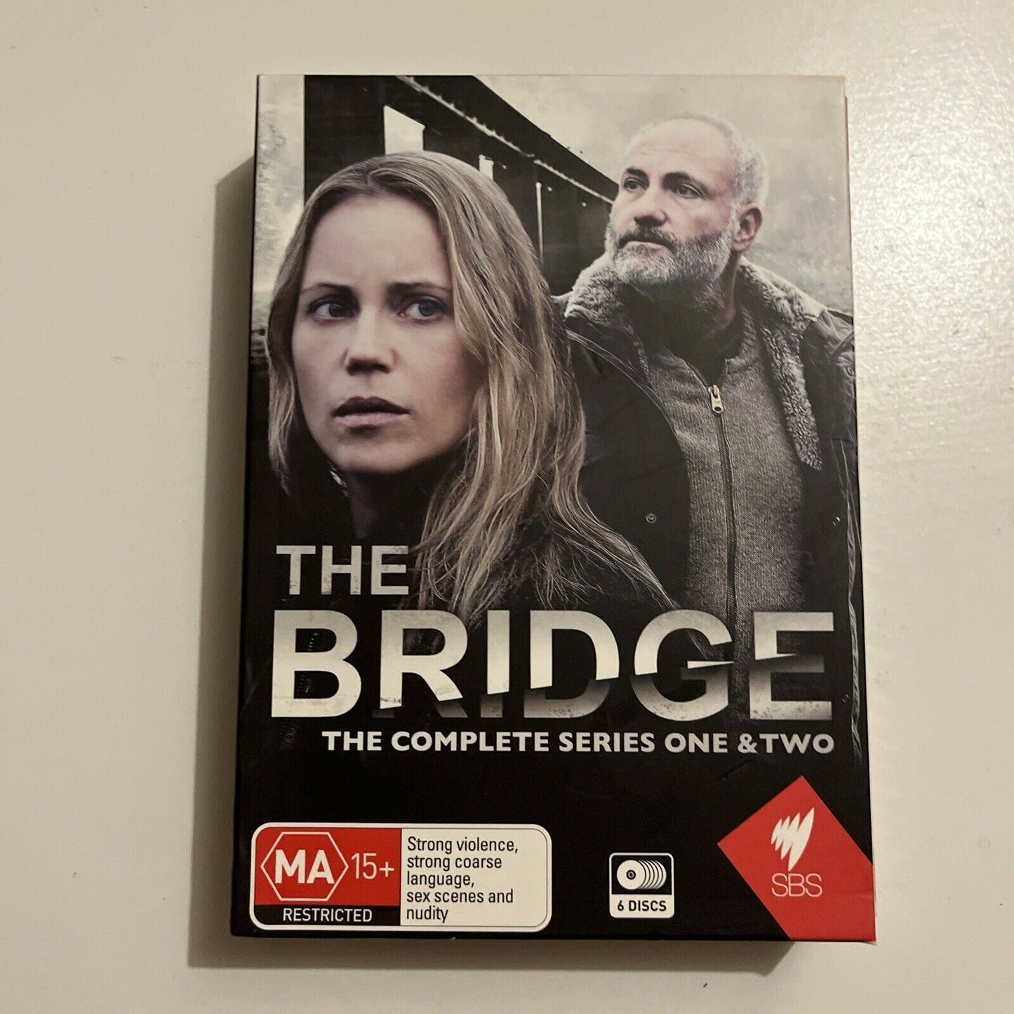 The Bridge : Series 1-2 (DVD, 2013, 6-Disc) Swedish Danish Miniseries All Region