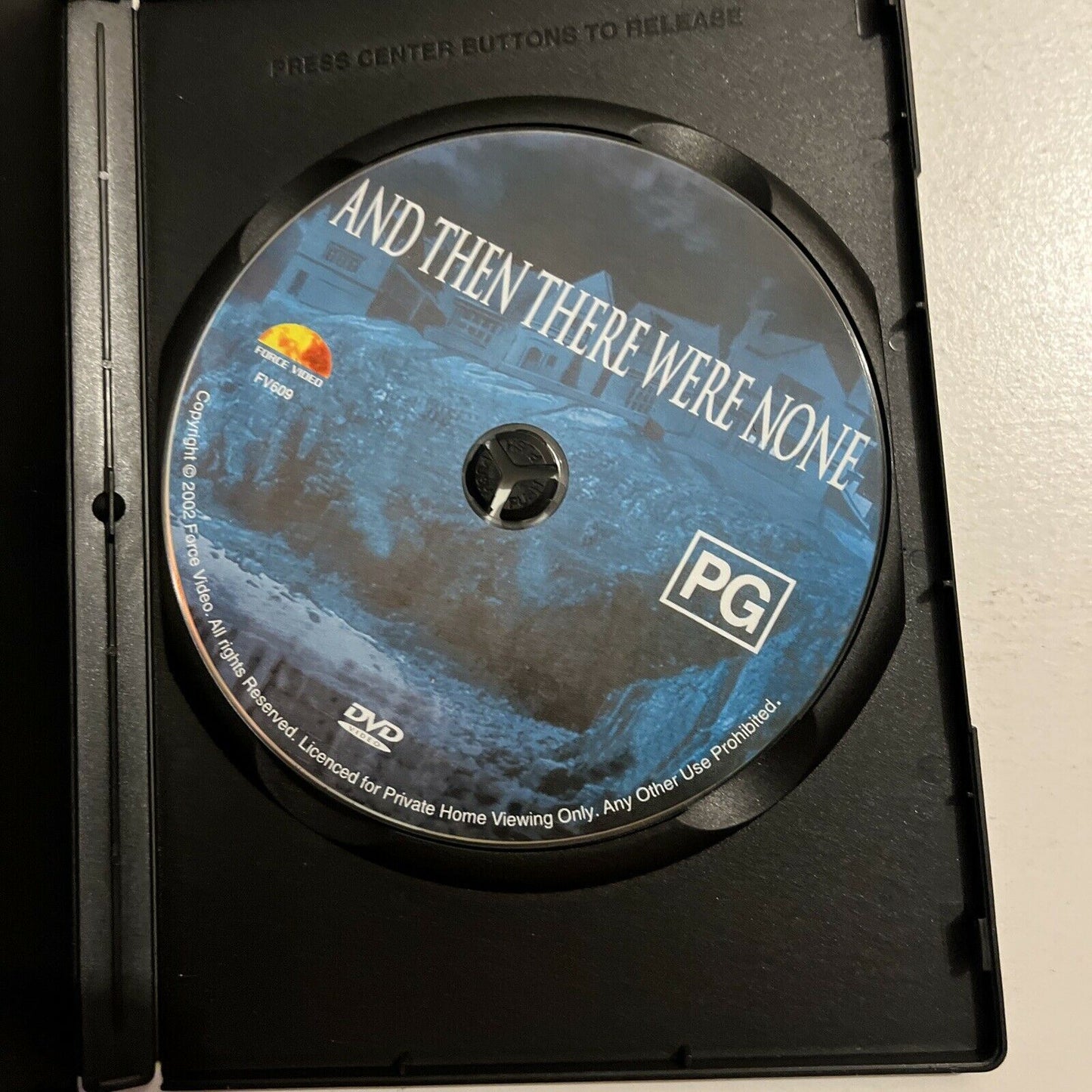 Agatha Christie: And Then There Were None (DVD, 1945) Barry Fitzgerald Region 4