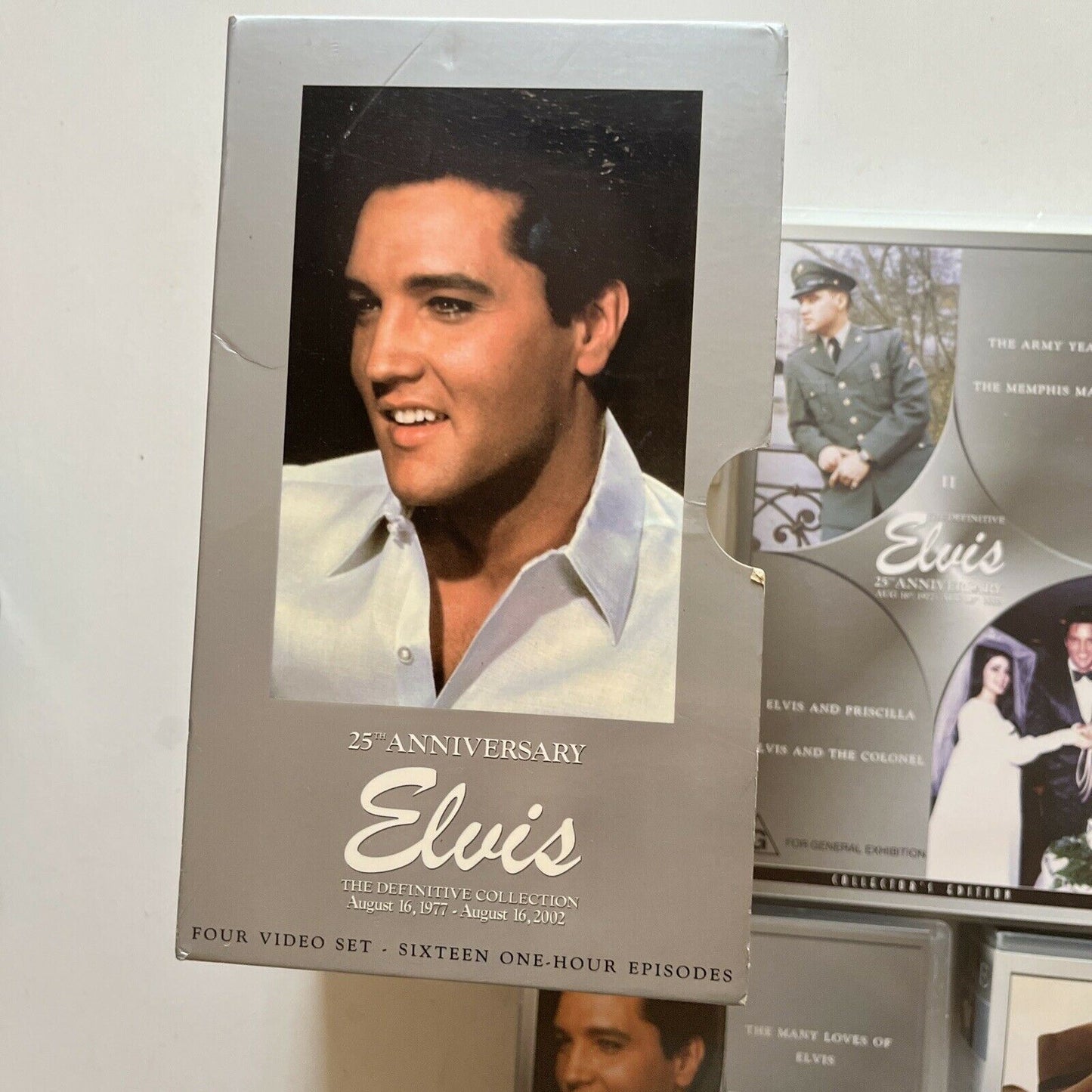 ELVIS PRESLEY 25th Anniversary The Definitive Collection 1977-2002 VHS PAL