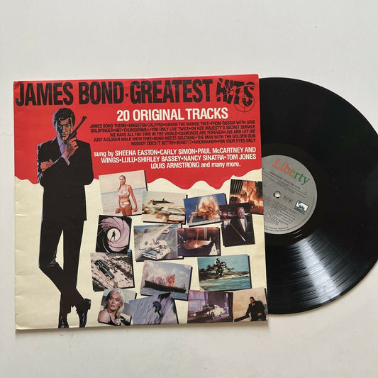 James Bond Greatest Hits - Carly Simon, Paul McCartney (Vinyl, 1982)