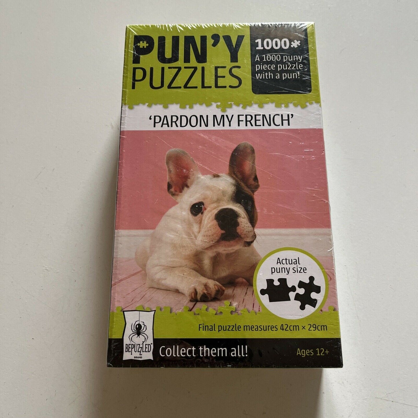 *New Sealed* Pun'y Puzzles - Pardon My French - 1000pcs 42cm X 29cm