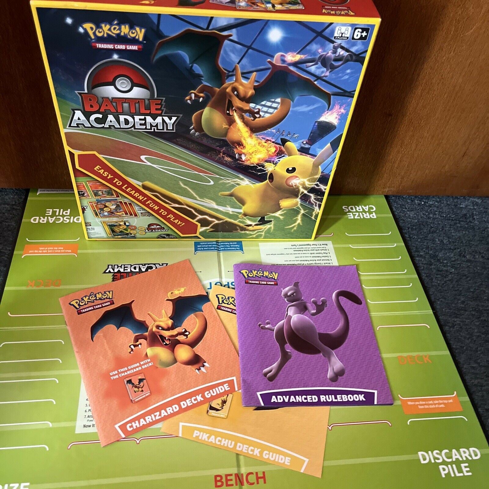 Pokemon Battle Academy Board Game *Missing Pokemon Cards Deck, Coins, –  Retro Unit