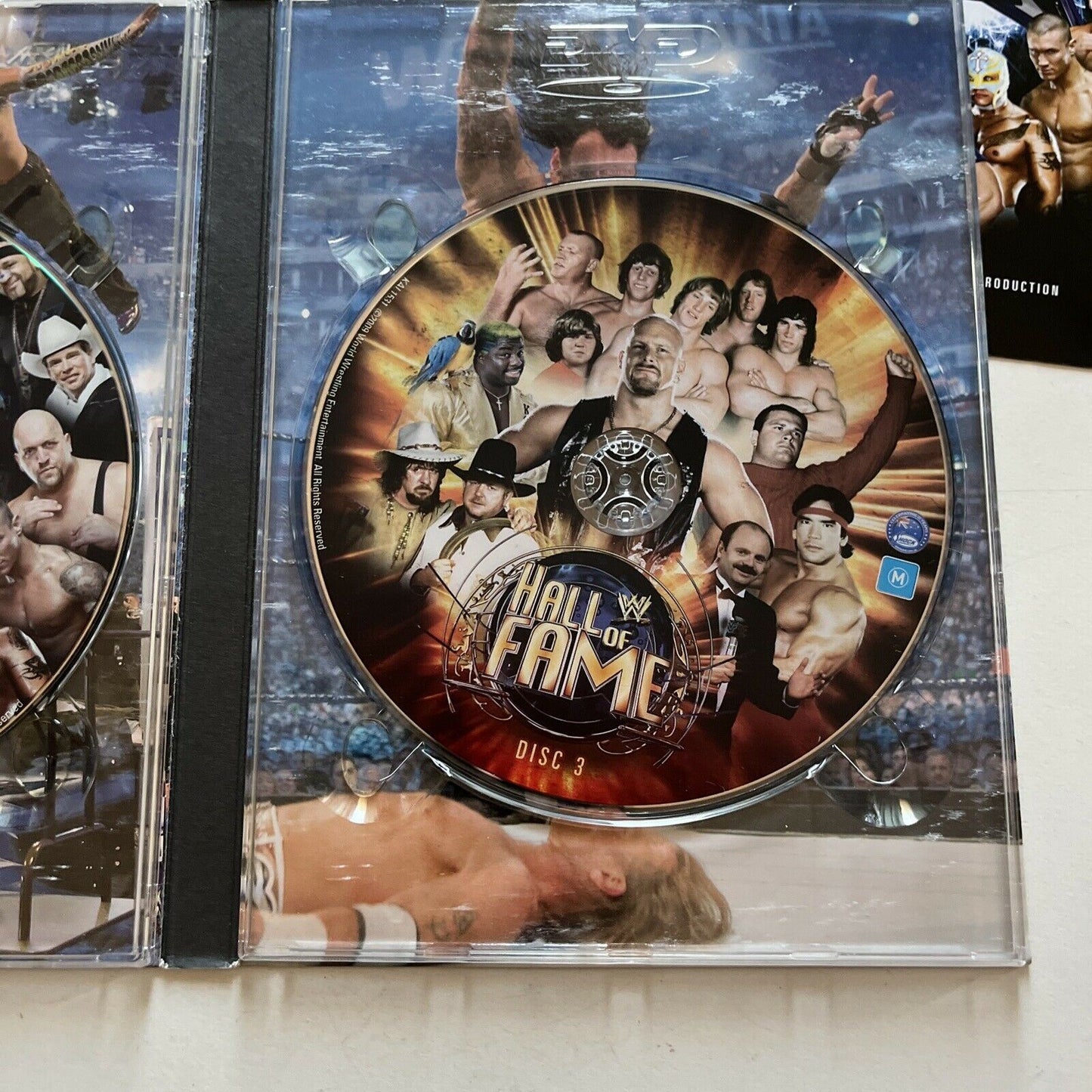 WWE - Wrestle Mania 25 (DVD, 2009, 3-Disc) Floyd Mayweather Jr., Region 4