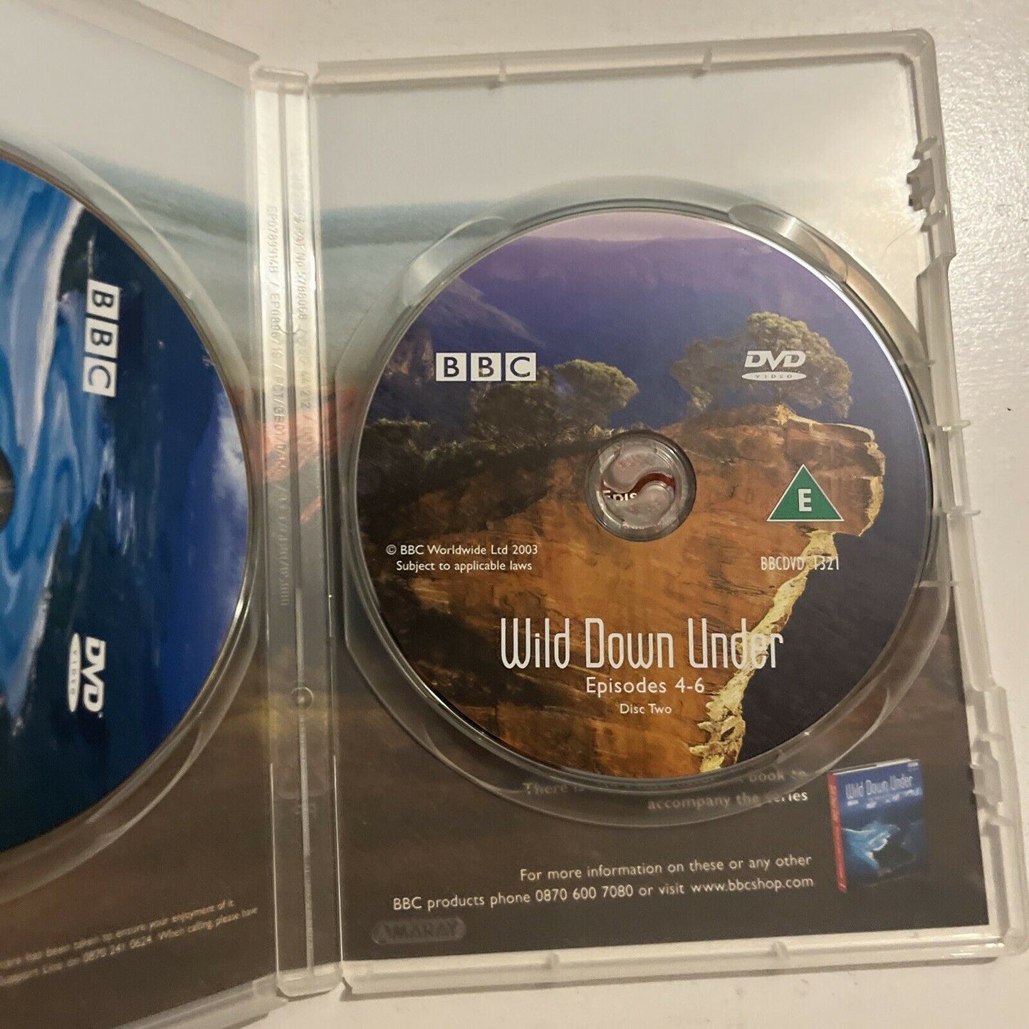 BBC Wild Down Under (DVD, 2003, 2-Disc) Region 4&2