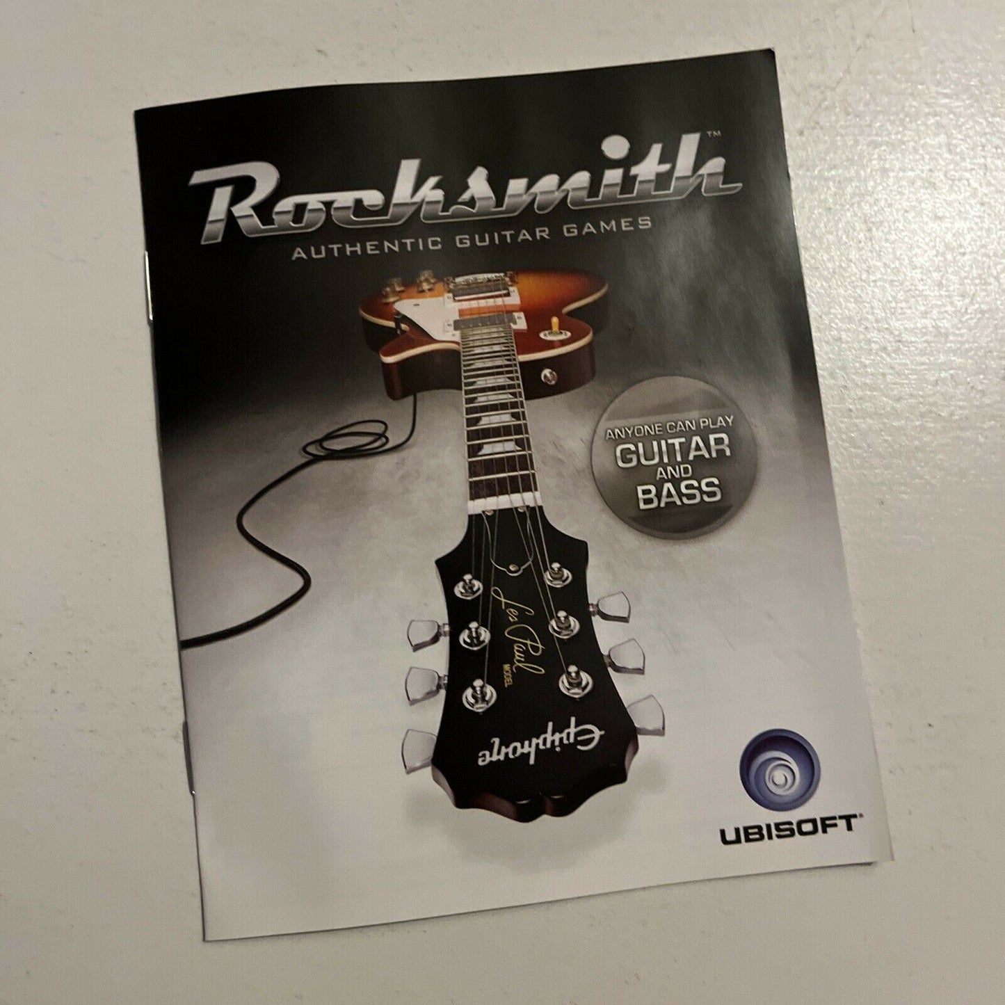 Rocksmith Authentic Guitar Games PS3 PlayStation 3 Game With Manual