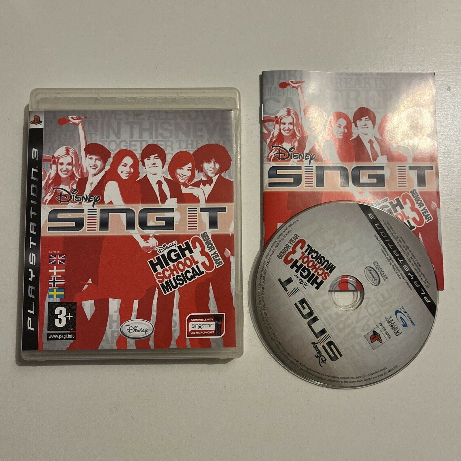 Disney Sing It - High School Musical 3 Senior Year PlayStation 3 PS3 W –  Retro Unit