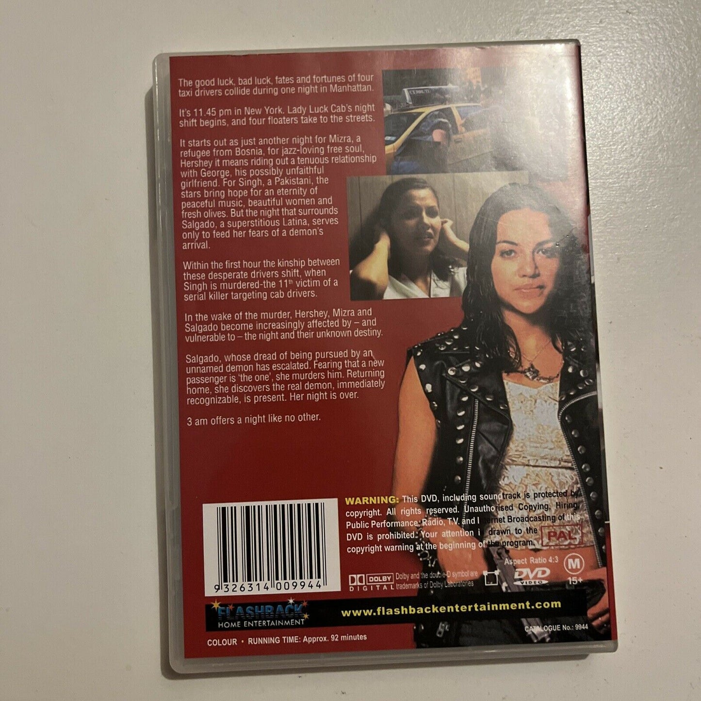 3 A.M. The Night Murders (DVD, 2001) Pam Grier, Michelle Rodriguez, Danny Glover