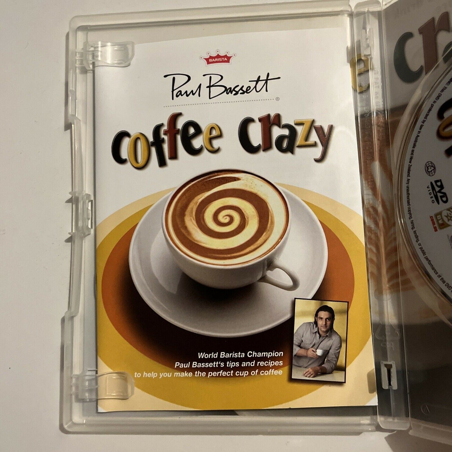 Coffee Crazy With Paul Bassett (DVD, 2003) Region 4