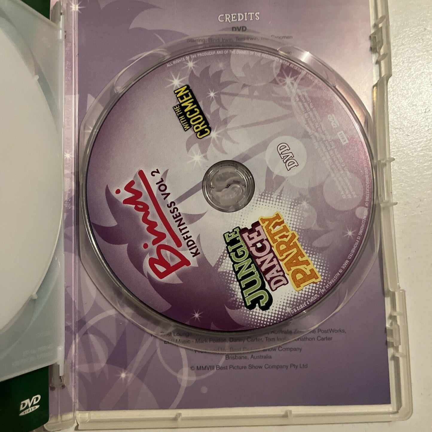 Bindi: Kidfitness Vol 2 -Jungle Dance Party (DVD + CD, 2008, 2-Disc) All Regions