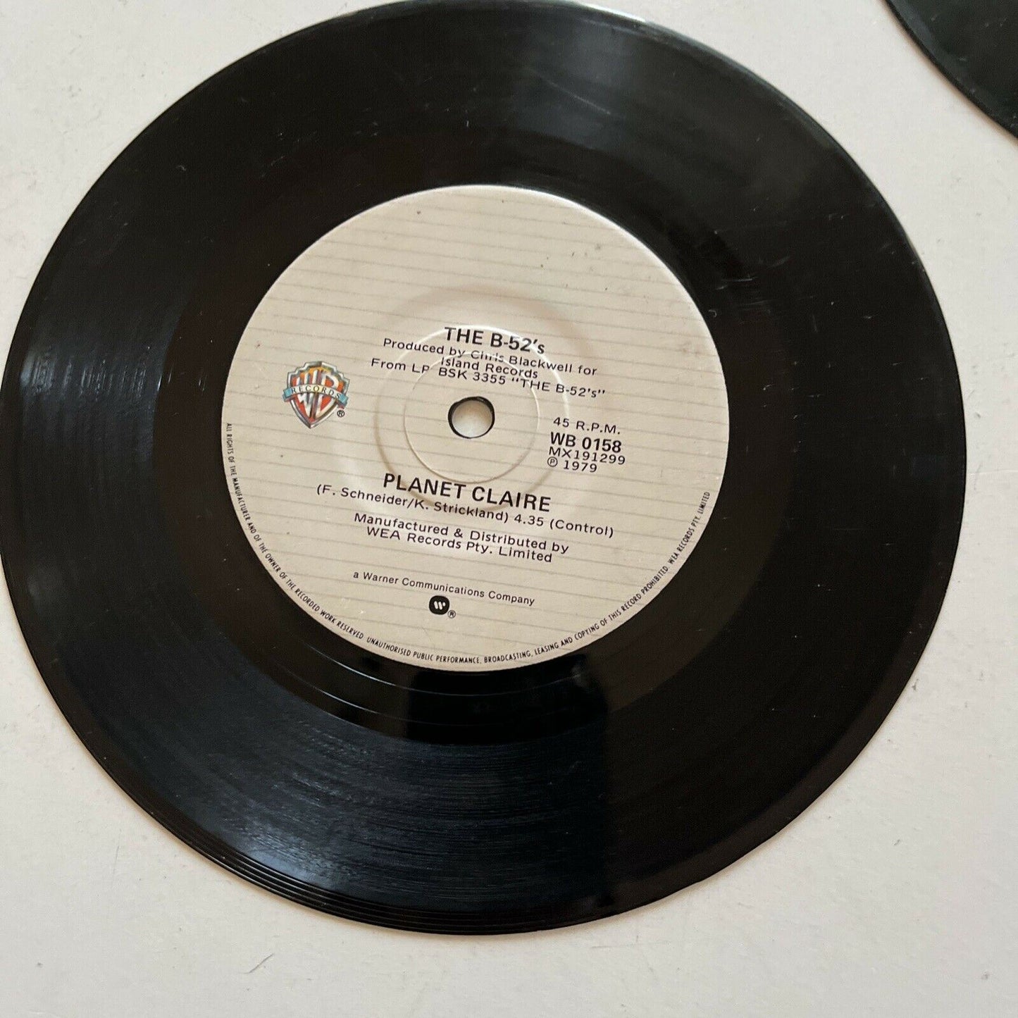 The B-52's - Planet Claire, Rock Lobster, 52 Girl's Single Vinyl