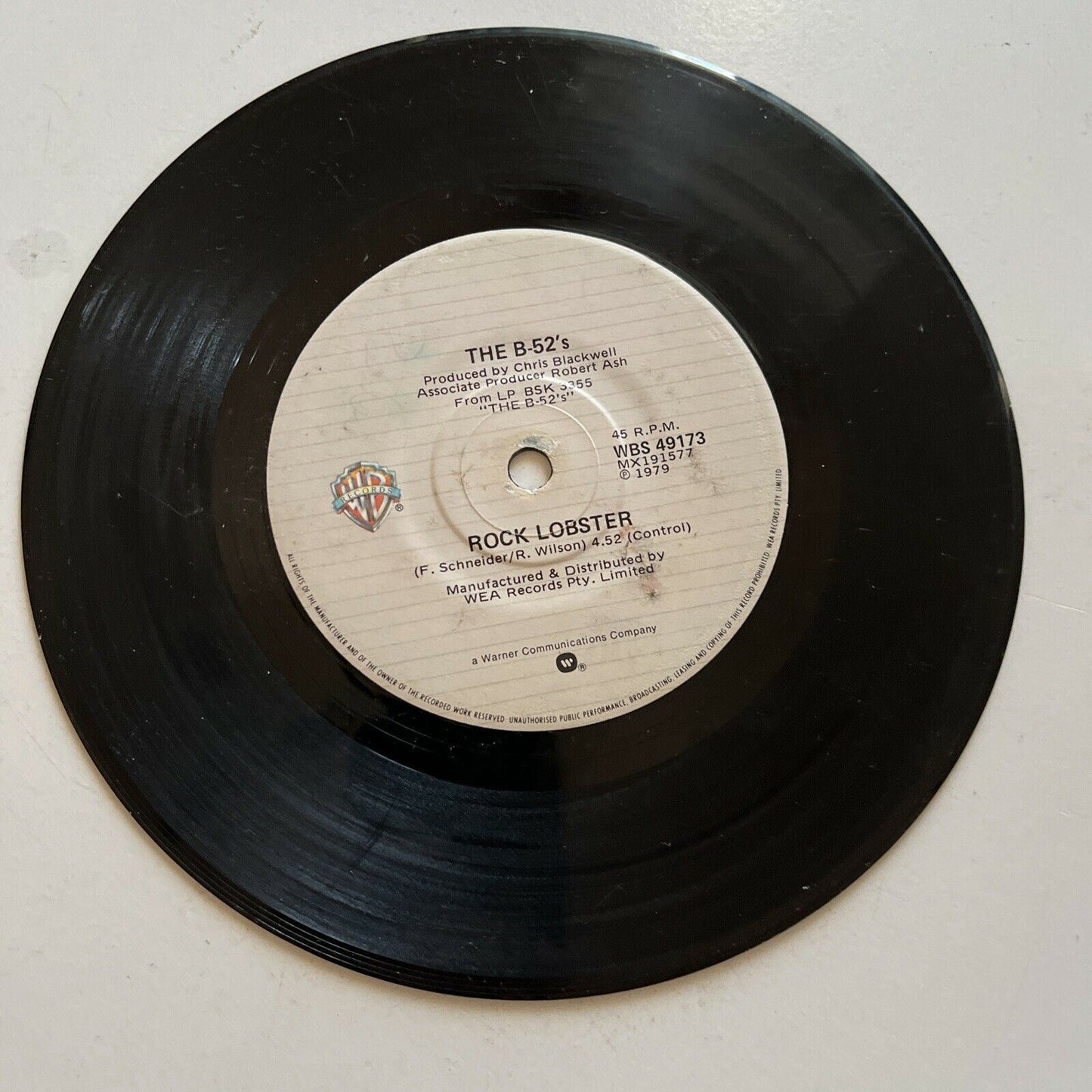The B-52's - Planet Claire, Rock Lobster, 52 Girl's Single Vinyl
