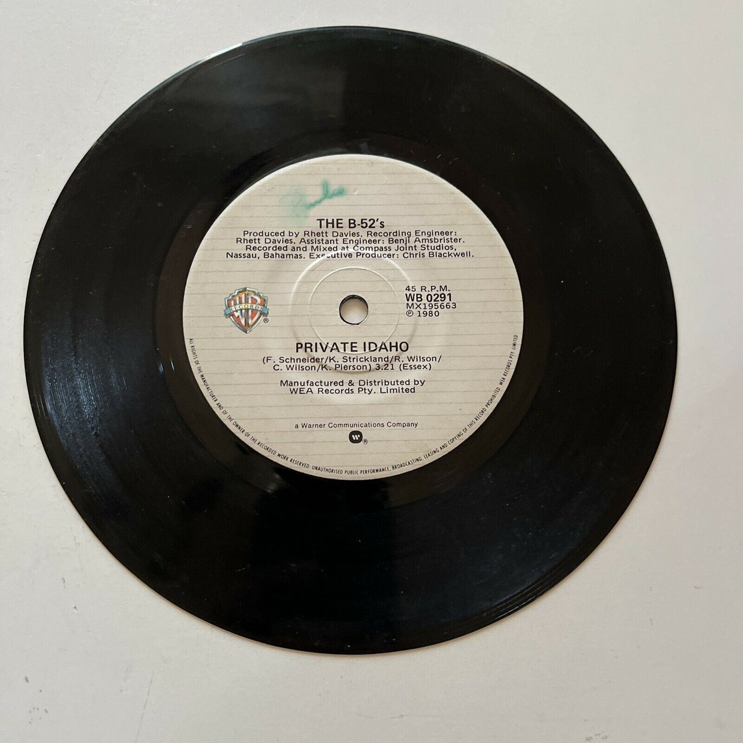 The B-52's - Planet Claire, Rock Lobster, 52 Girl's Single Vinyl
