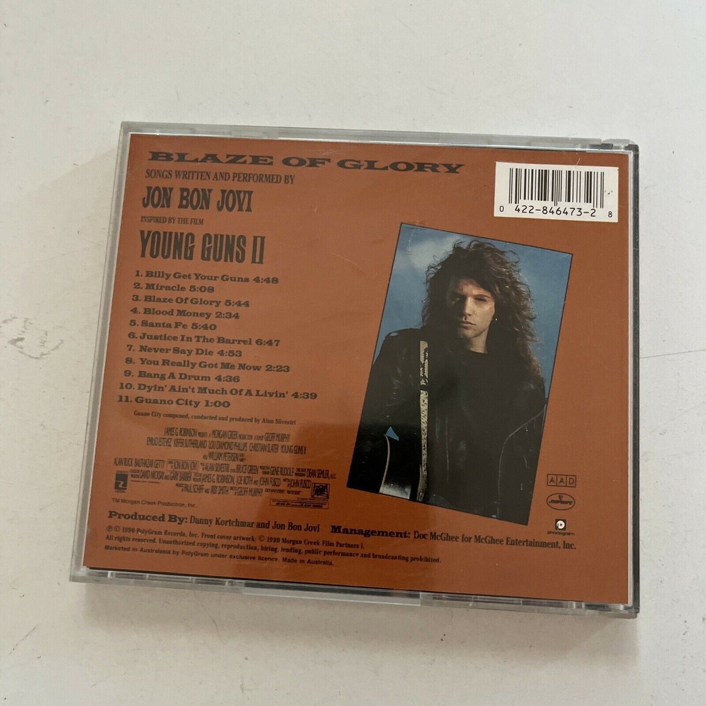 Jon Bon Jovi - Blaze Of Glory/Young Guns II (CD, 1990)