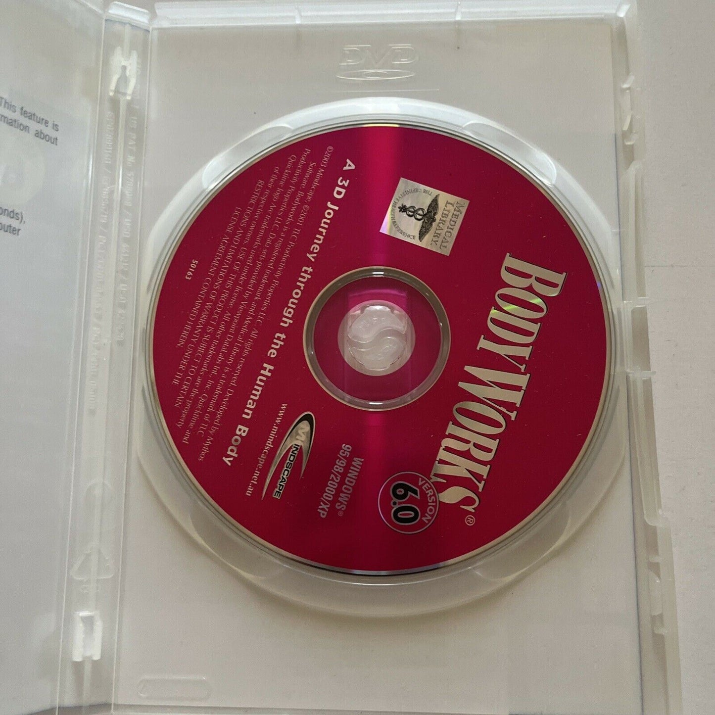 Bodyworks 6.0 - 3D Journey Through The Human Body PC CDROM