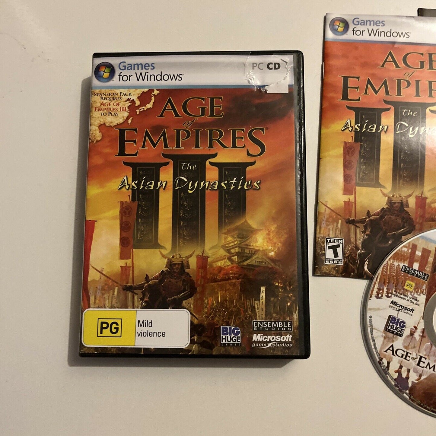 Age of Empires III: The Asian Dynasties Expansion for PC