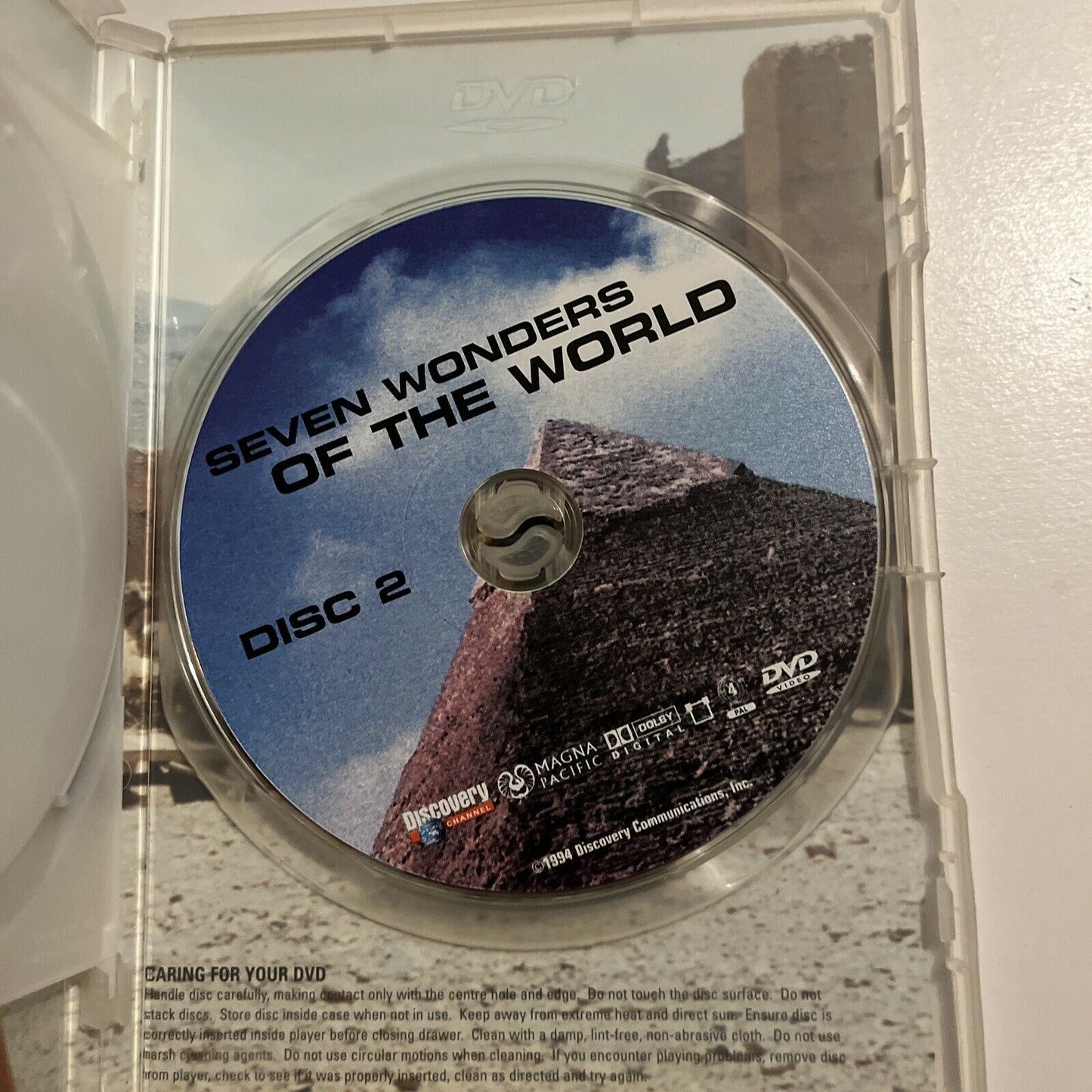 Discovery Channel - Seven Wonders Of The World (DVD, 1994, 2-Disc) Region 4