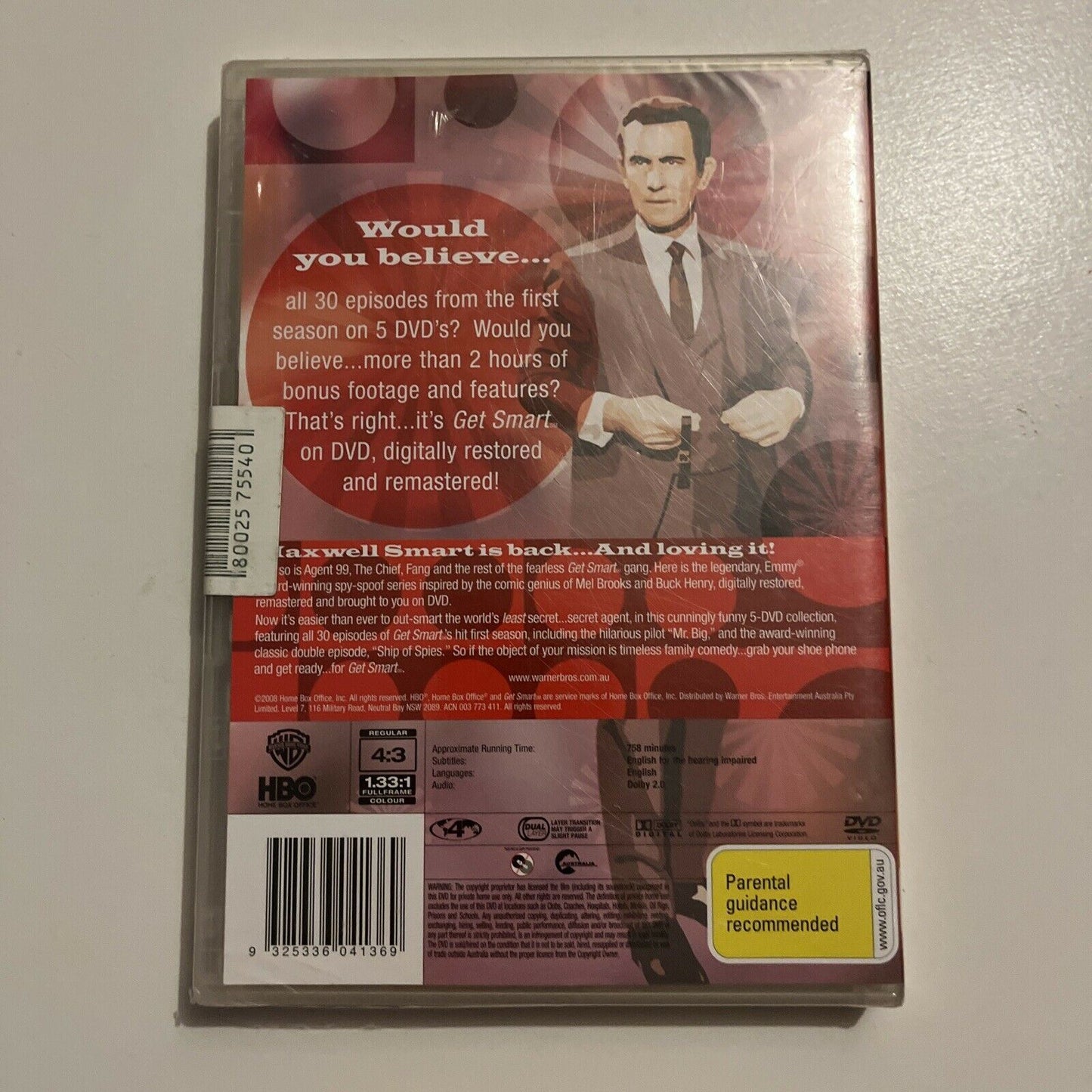 *New Sealed* Get Smart : Season 1 (DVD, 1965, 5-Disc) Region 4