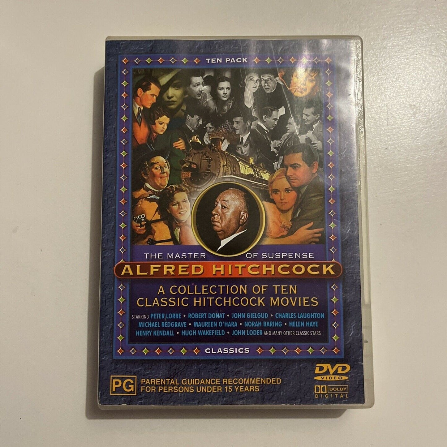Alfred Hitchcock - Ten Classic Movies (DVD, 4-Disc) All Regions