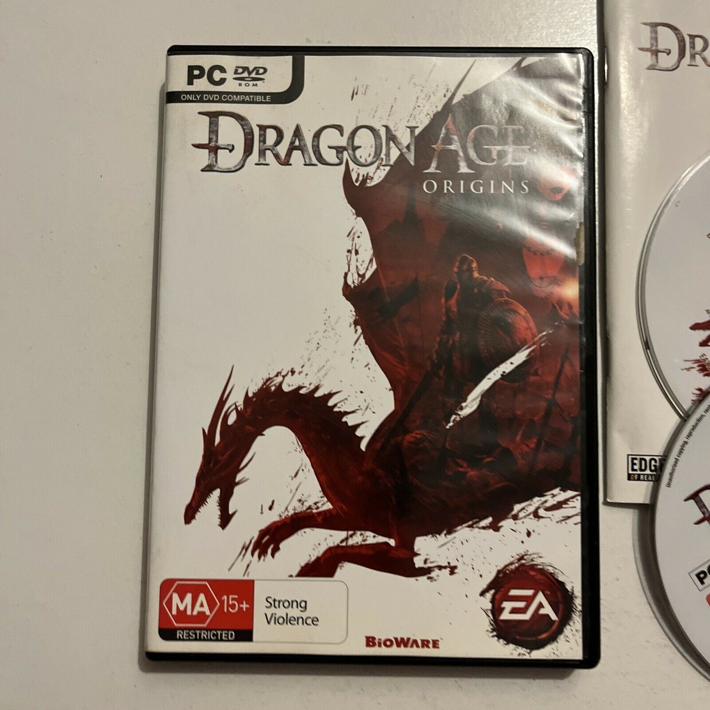 Dragon Age - Origins (PC DVD-Rom, 2009) EA Games, BioWare