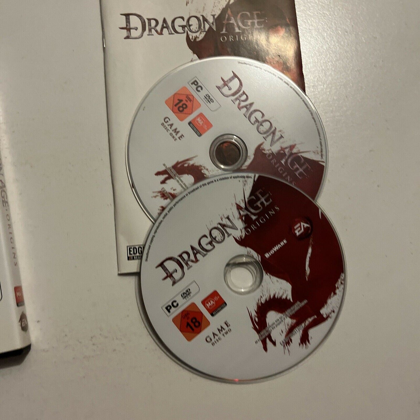 Dragon Age - Origins (PC DVD-Rom, 2009) EA Games, BioWare