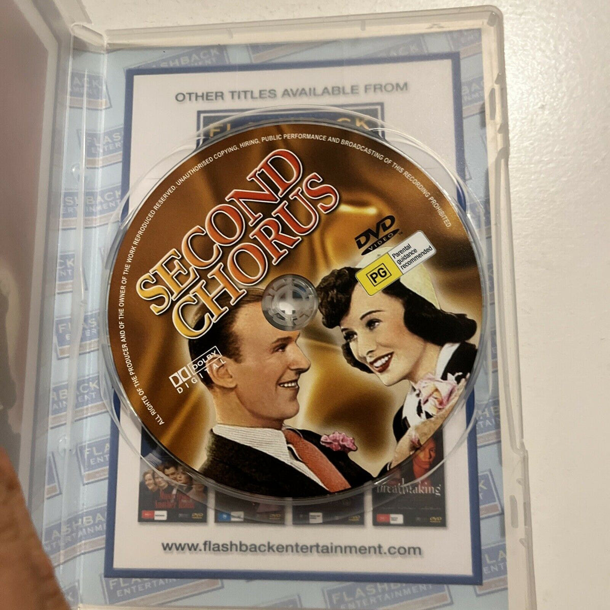 Second Chorus (DVD, 1940) Fred Astaire. All Regions