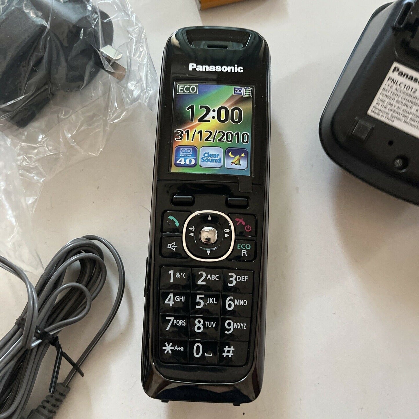 *New Never Used* Panasonic KX-TGA850AZ Handset & PNPC1012 Charging Base