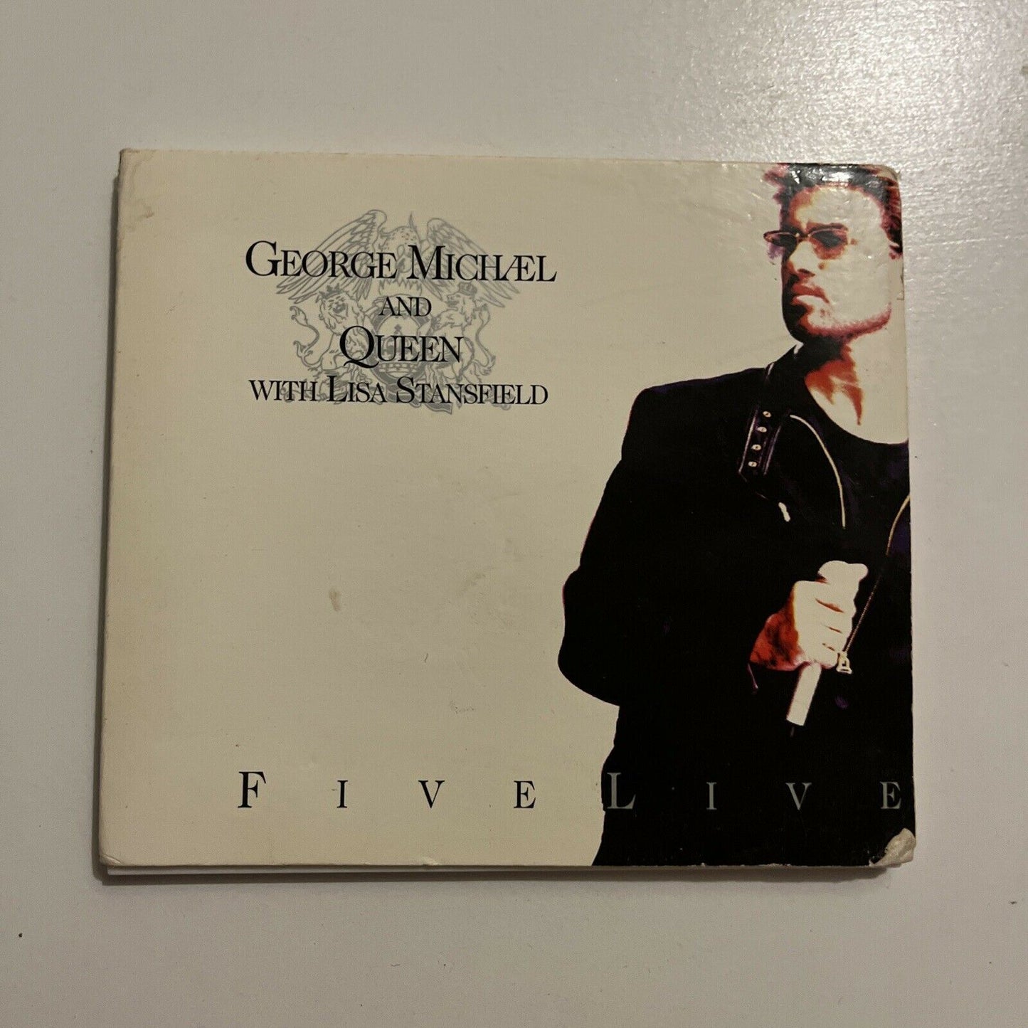 George Michael & Queen with Lisa Stansfield - Five Live (CD, 1993) EP {digipak}