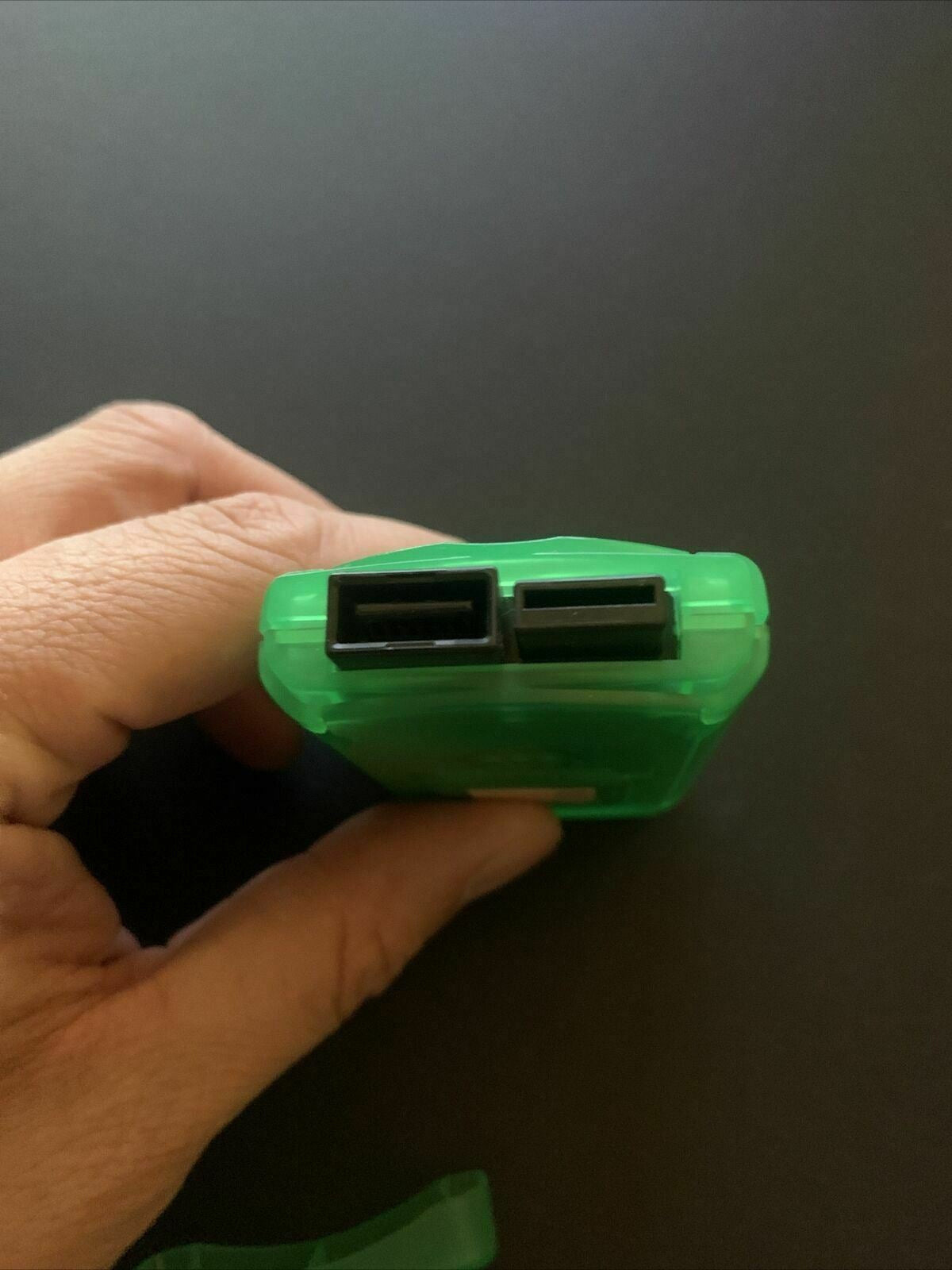 Genuine Official Sega Dreamcast Visual Memory Unit VMU HKT-7000 Green