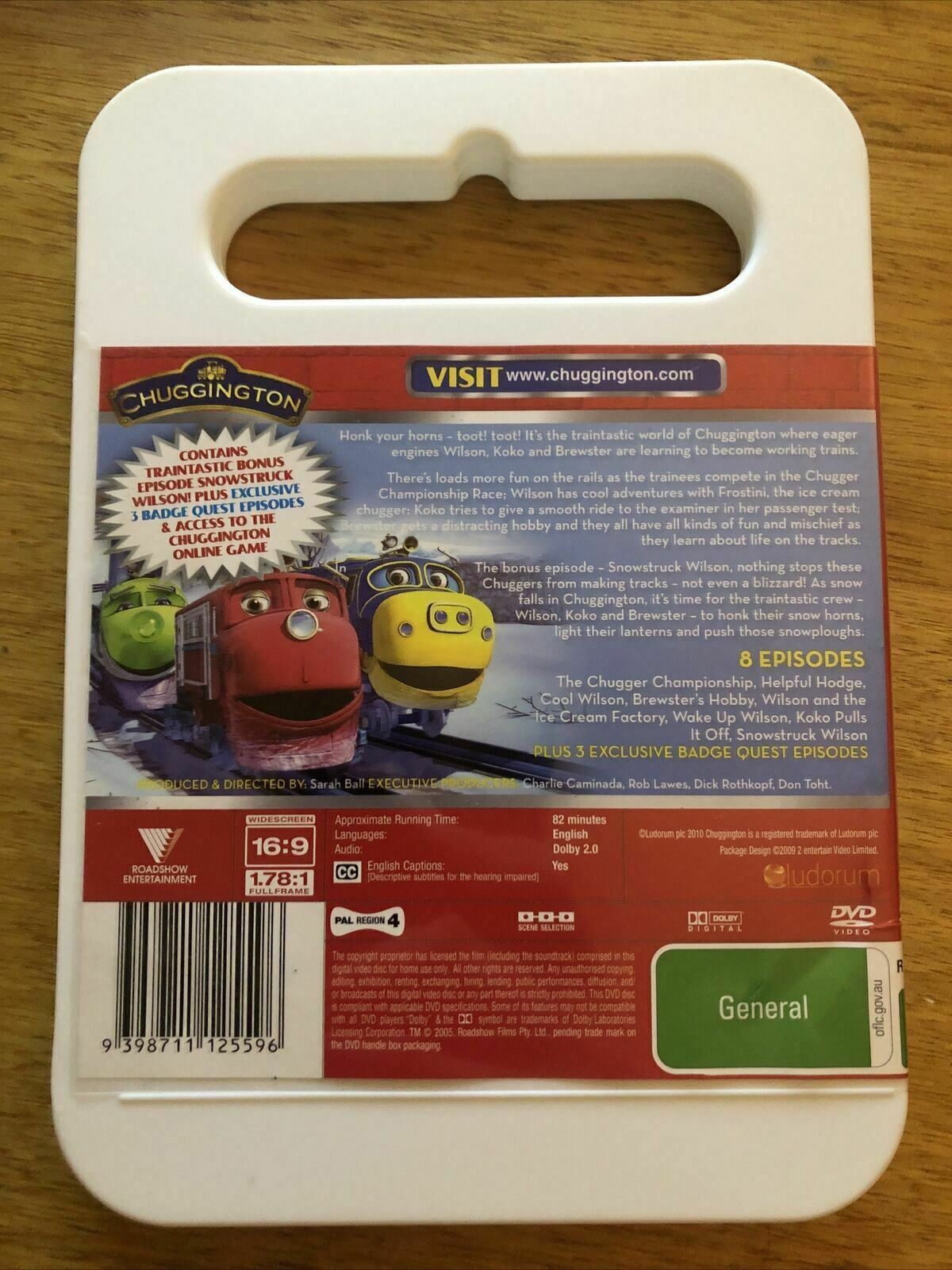 Chuggington - That's the Ticket (DVD, 2010) Region 4