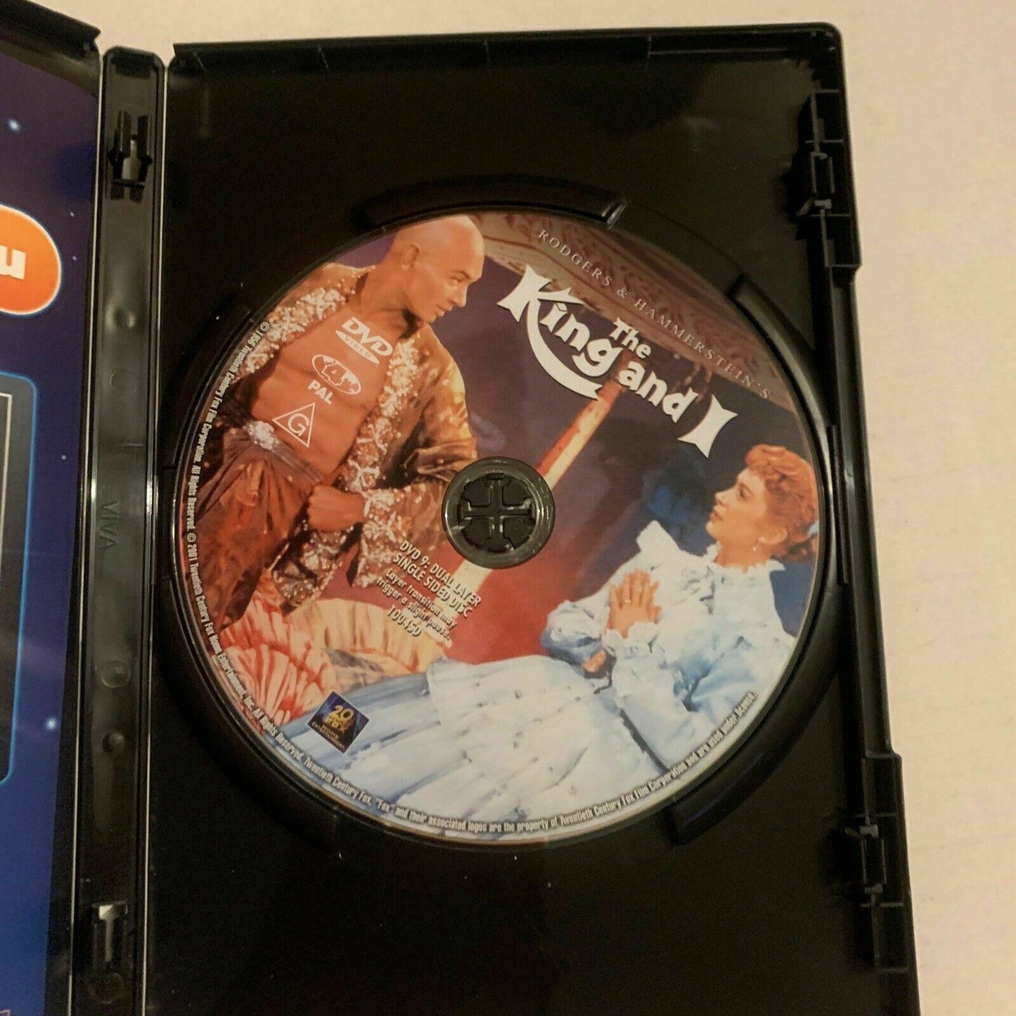 Roger & Hammerstein's - The King And I (DVD, 1956) Yul Brynner. Region 4,2