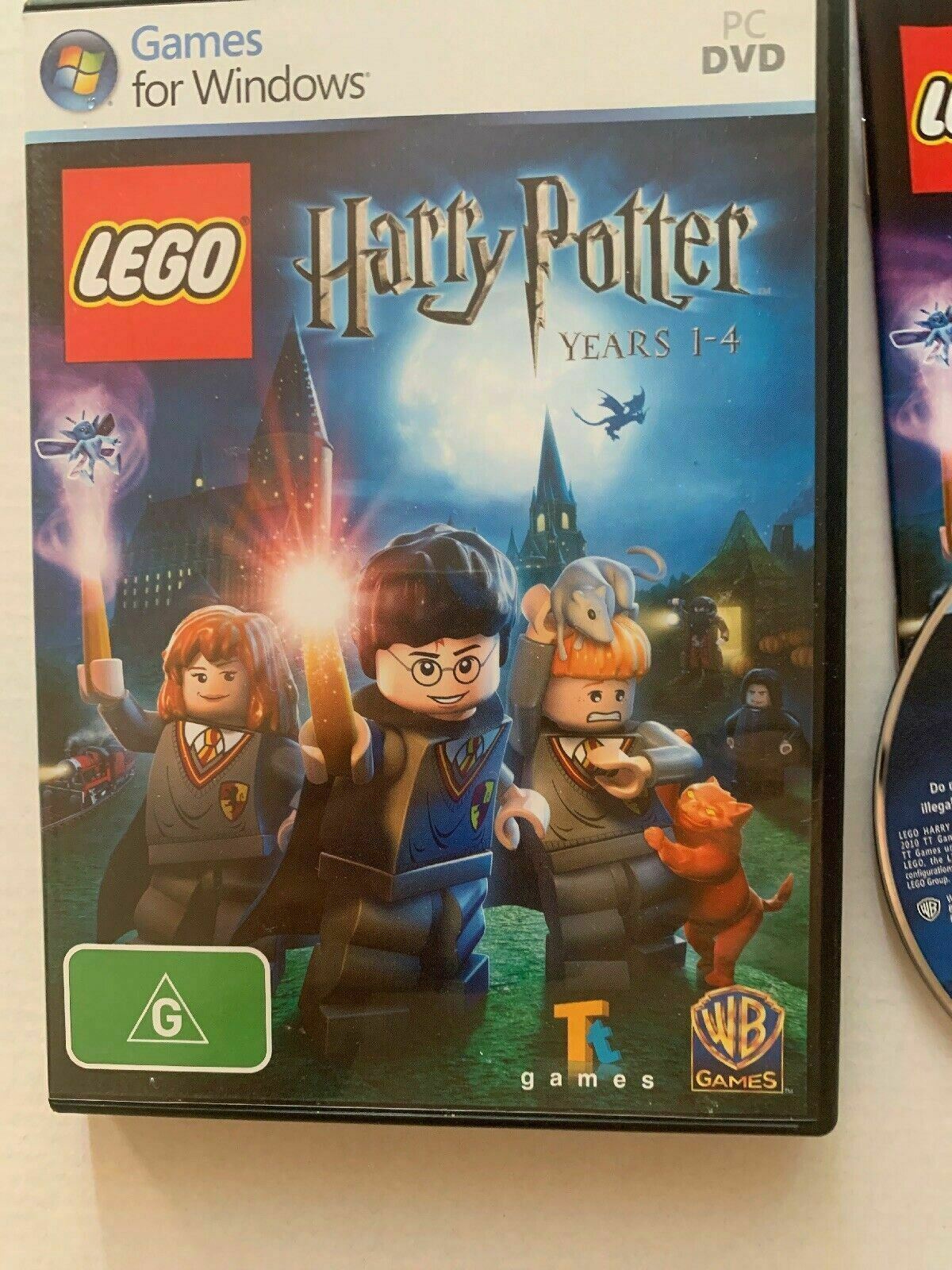 Lego Harry Potter Years 1-4 - PC Windows DVD (2010) With Manual