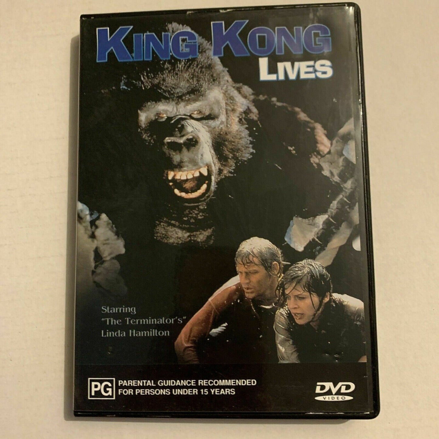 King Kong Lives (DVD, 1986) Brian Kerwin, Linda Hamilton, John Ashton All Region
