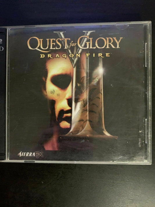 Quest For Glory V: Dragon Fire - PC/MAC 1998 Sierra Vintage Game