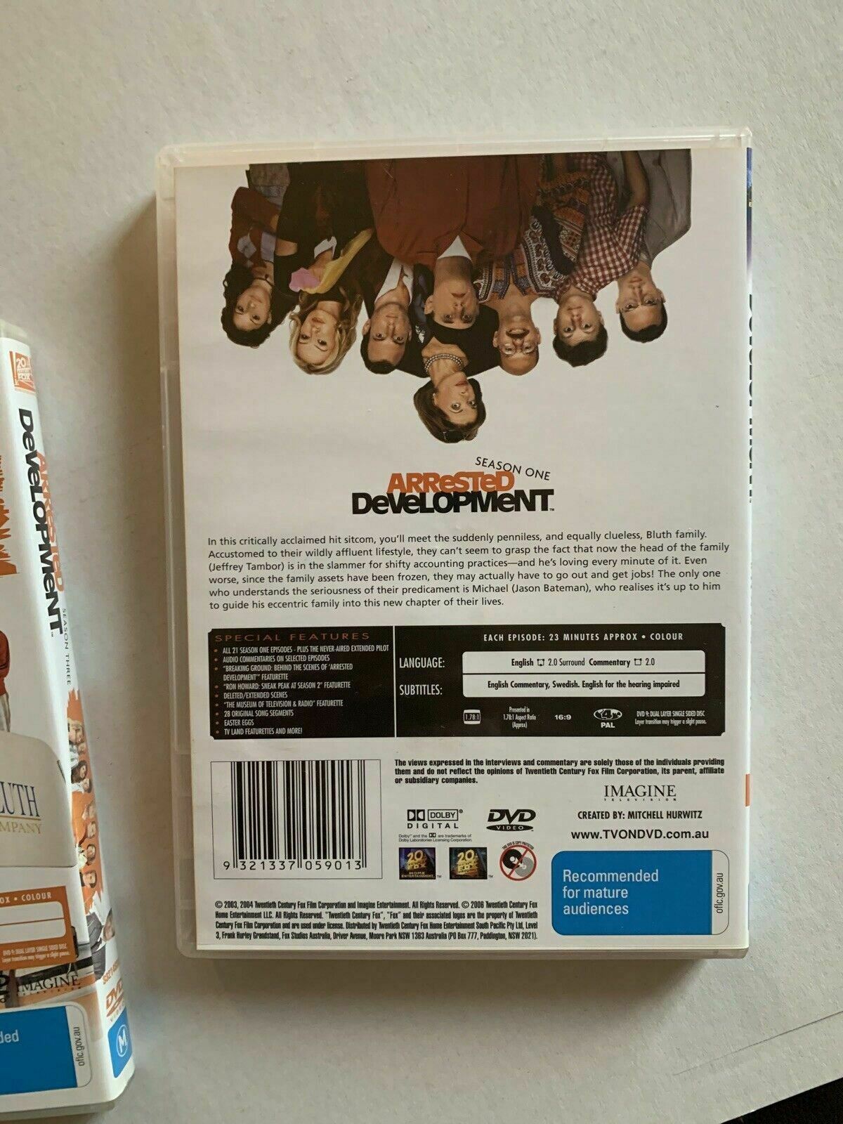 Arrested Development - Complete Season Boxset (DVD, 2007, 8-Disc Set) Region 4