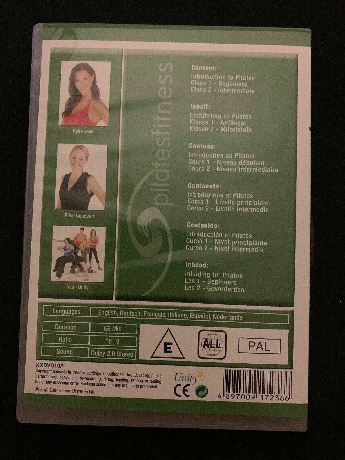 Pilates Fitness - Workout, Training's, Entertainment (DVD, 2007) All Regions PAL