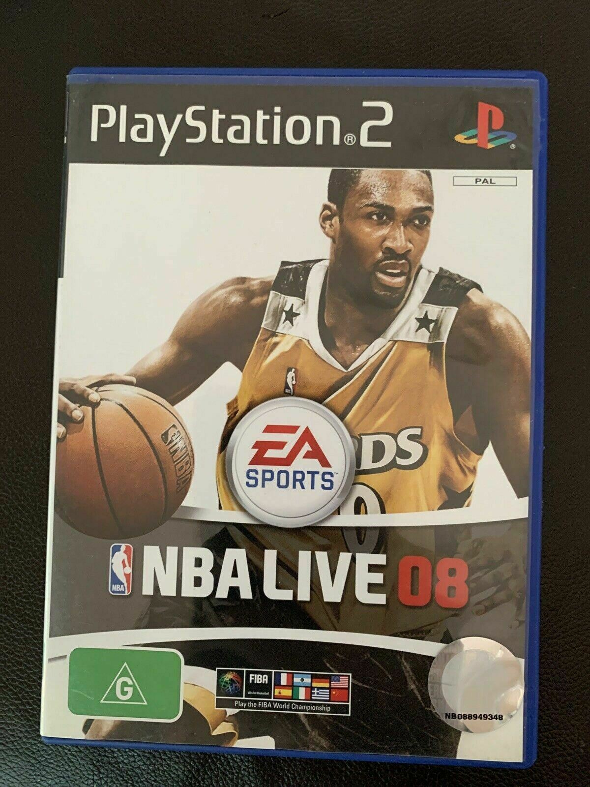 NBA Live 08 - Sony Playstation PS2 PAL Game with Manual