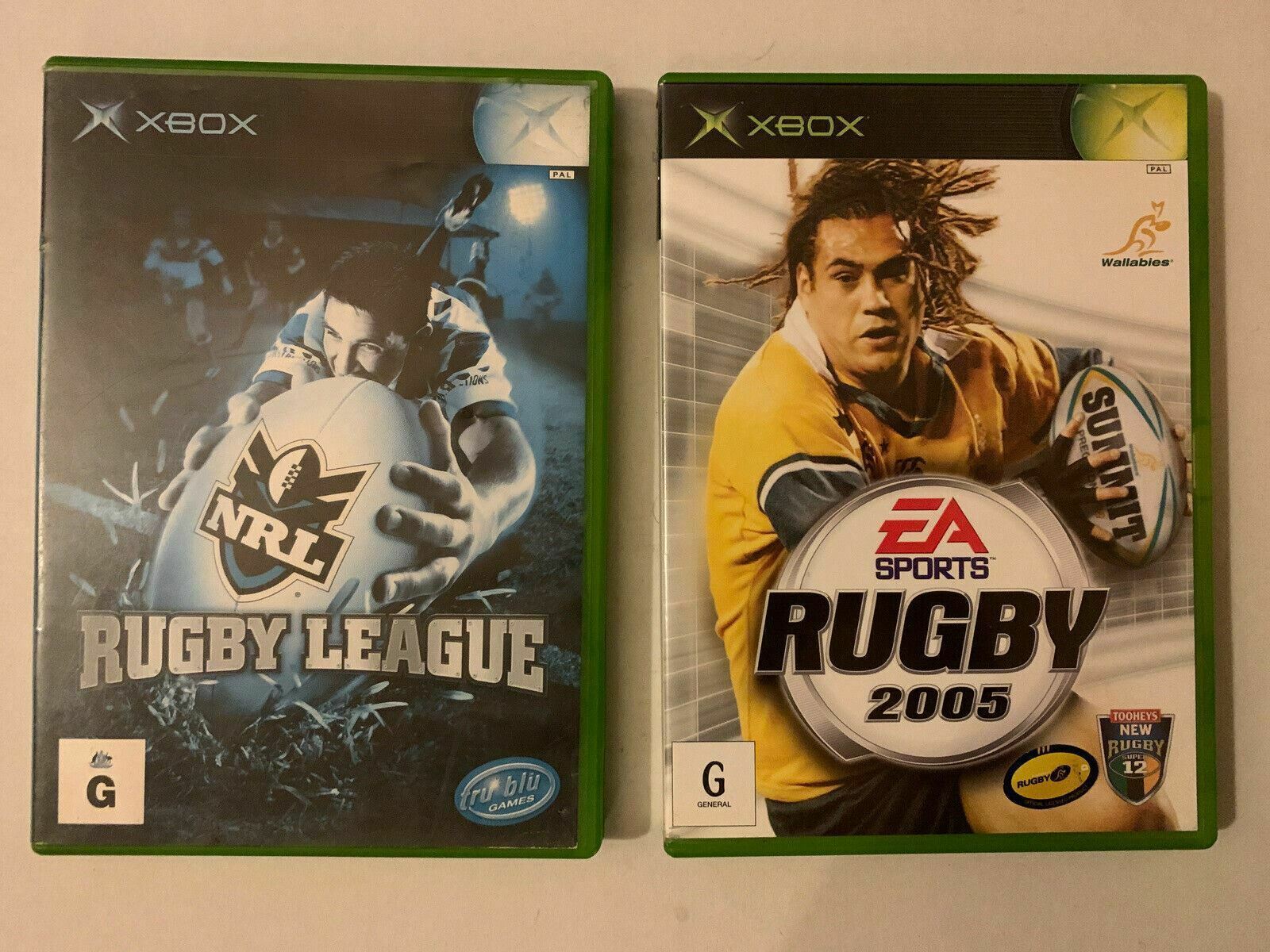 2x Rugby Games - Rugby 2005 & NRL Rugby League (Microsoft Xbox, 2005) –  Retro Unit