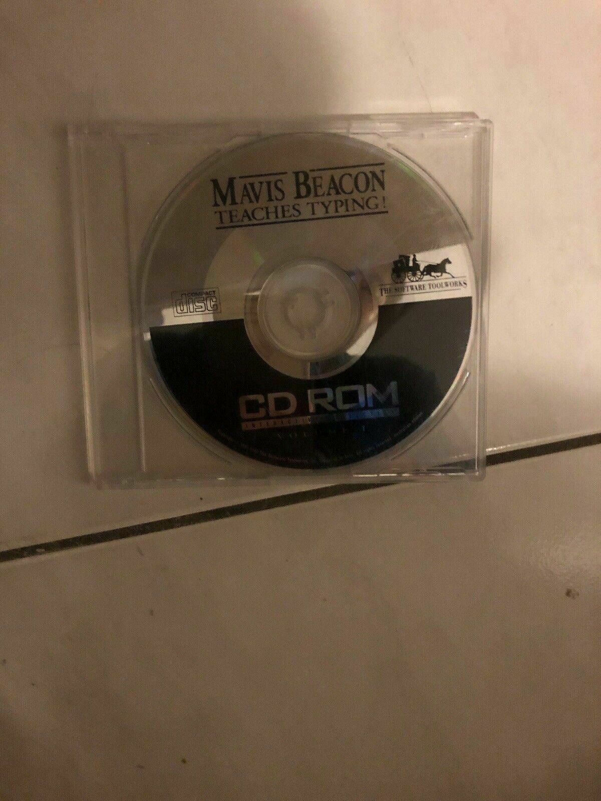 Mavis Beacon Teaches Typing Version 2.0 - PC Windows CDROM Floppy Diskette Retro