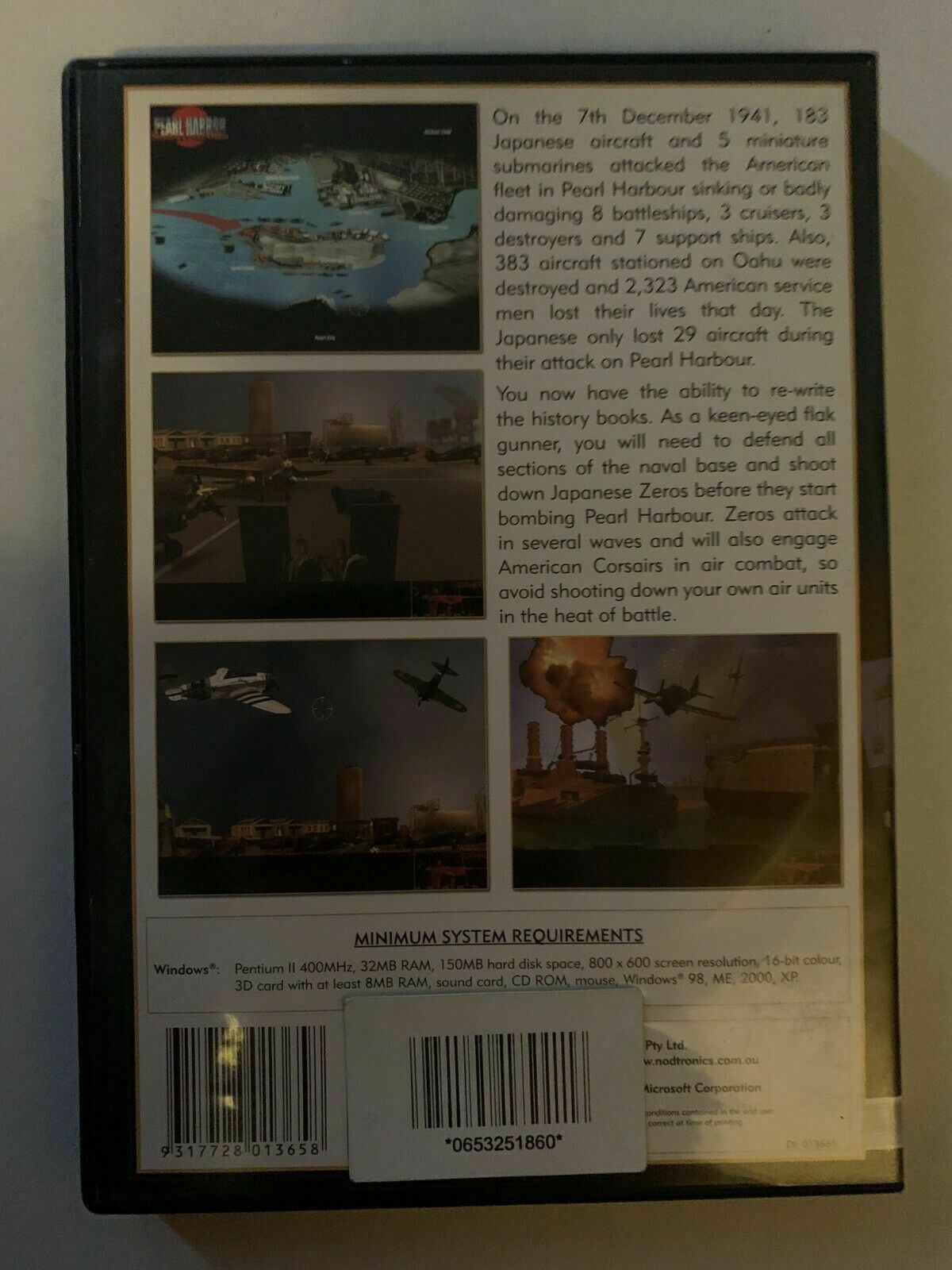 Pearl Harbour: Shadows Over Oahu - PC Windows Game CD ROM - RARE