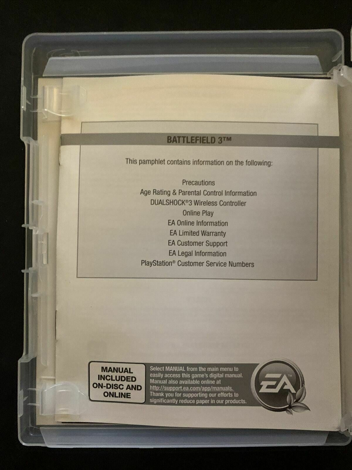 Battlefield 3 - PlayStation 3 PS3 Shooter Game