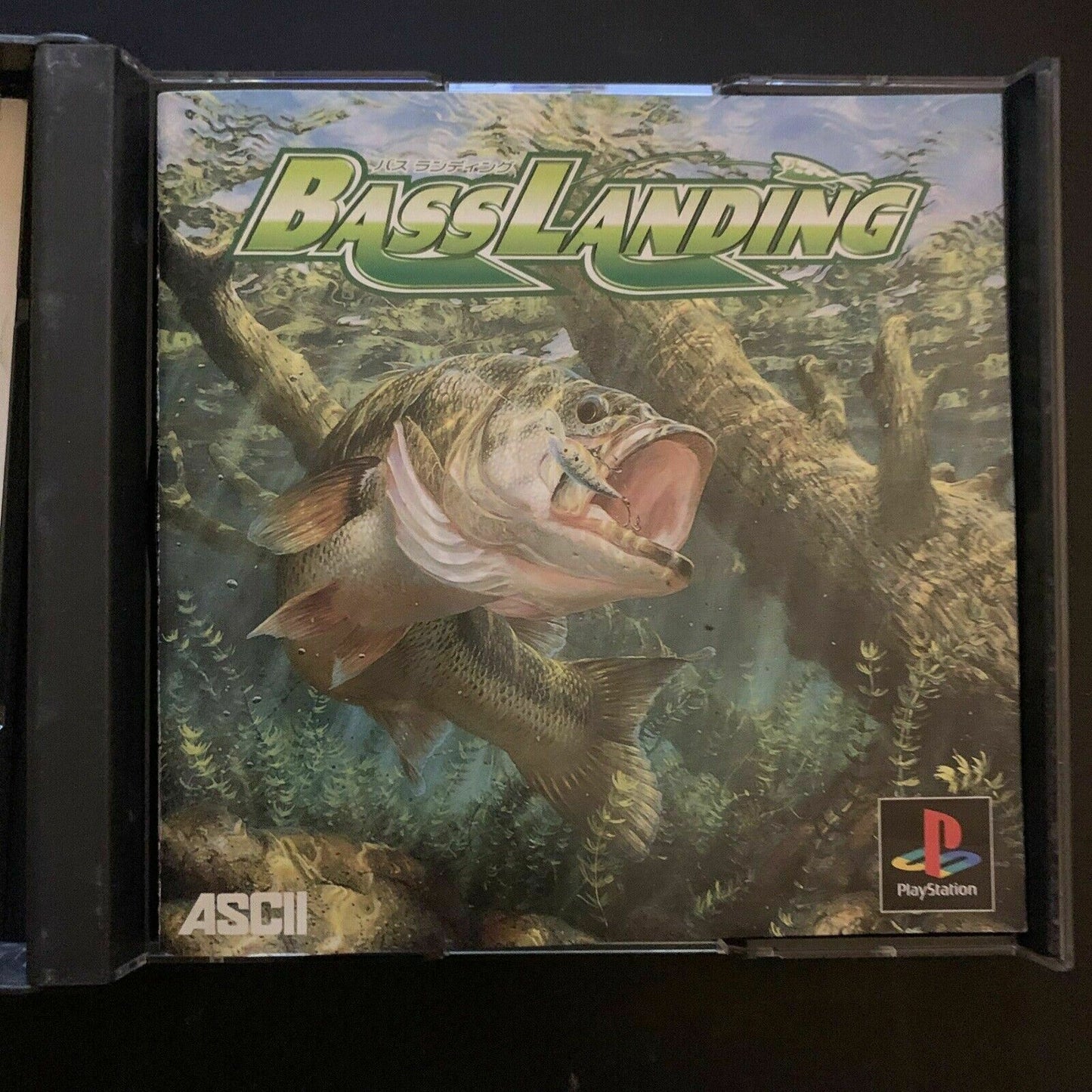 Bass Landing 1 & 2 - Playstation PS1 NTSC-J Japan Fishing Game