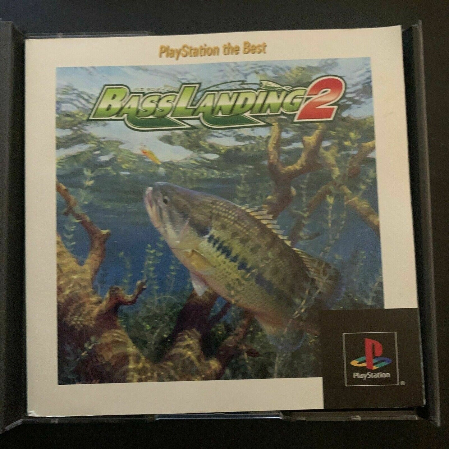 Bass Landing 1 & 2 - Playstation PS1 NTSC-J Japan Fishing Game