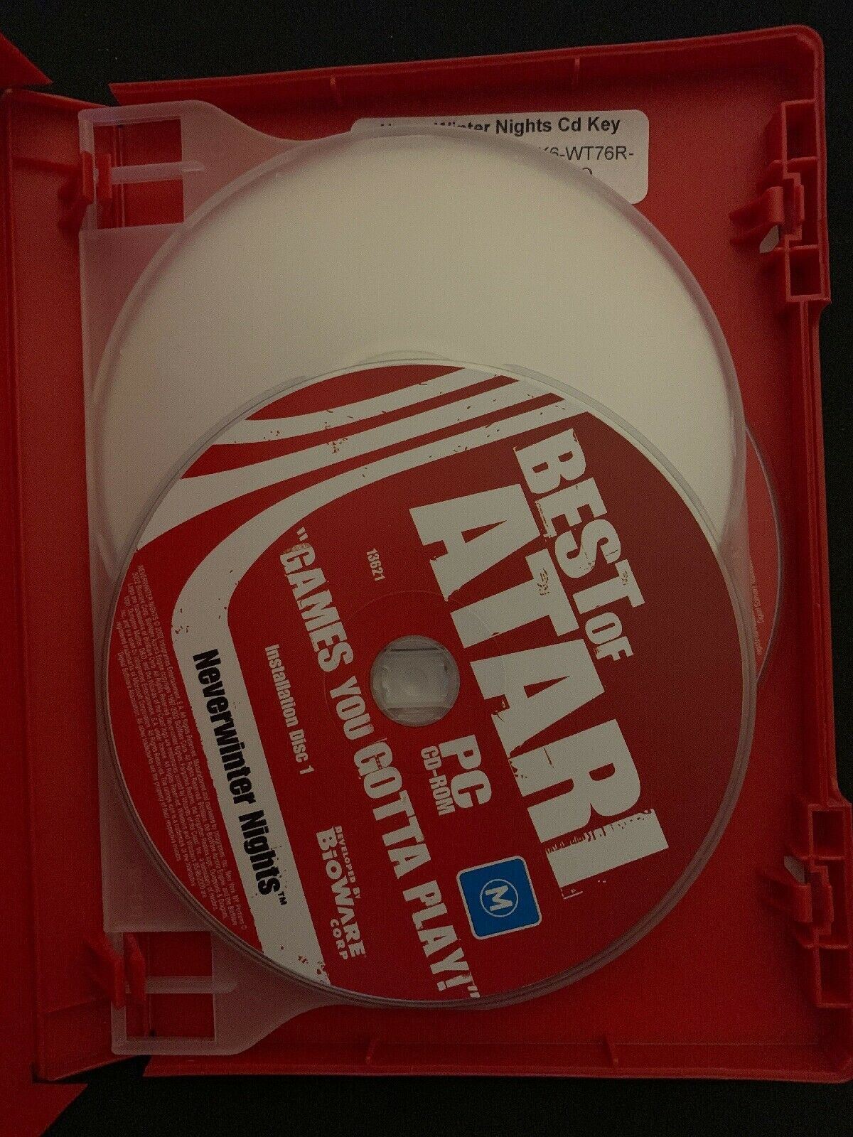 Neverwinter Nights PC CD-ROM Bioware Classic Action 3rd-person RPG Game