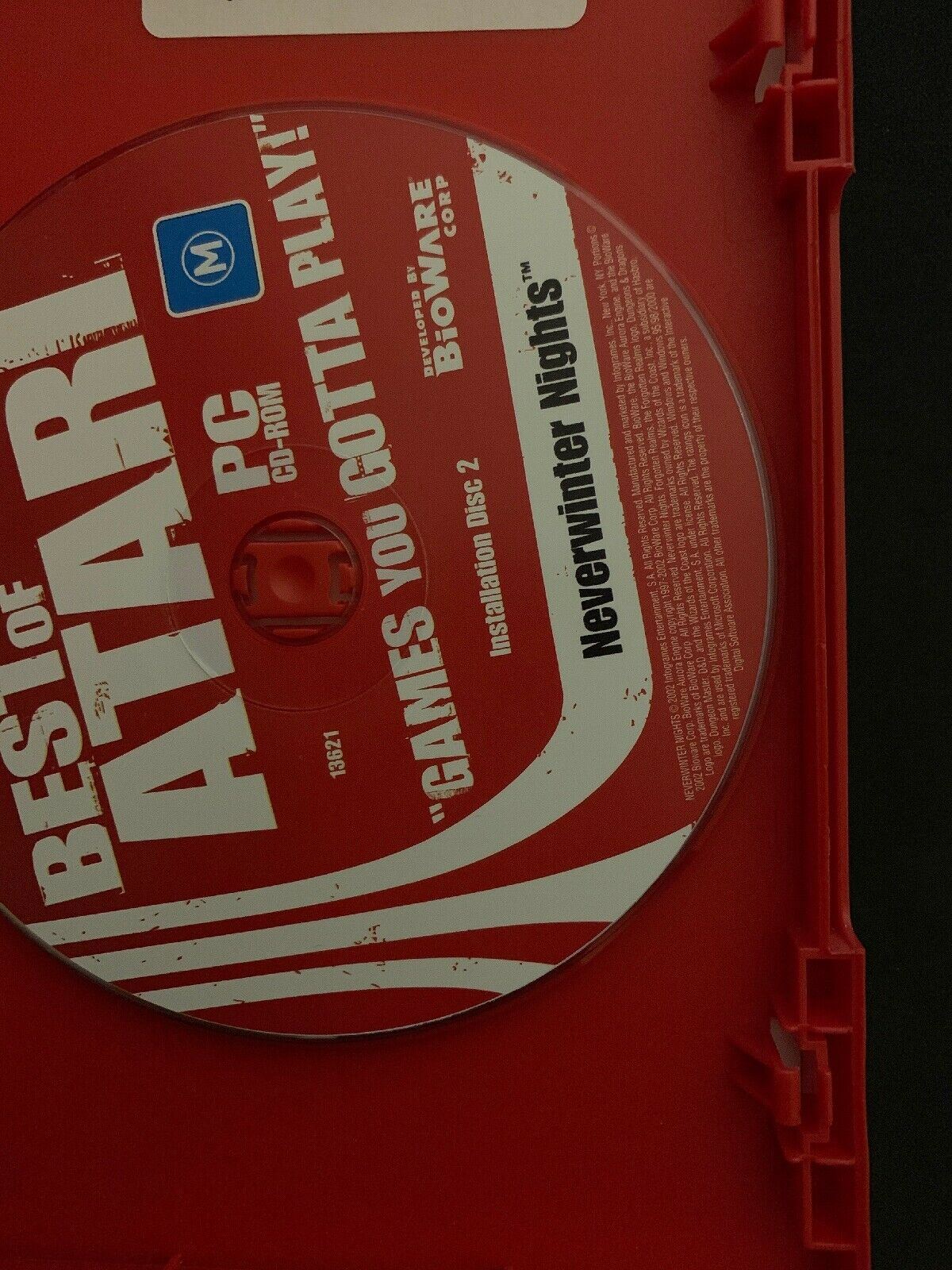 Neverwinter Nights PC CD-ROM Bioware Classic Action 3rd-person RPG Game