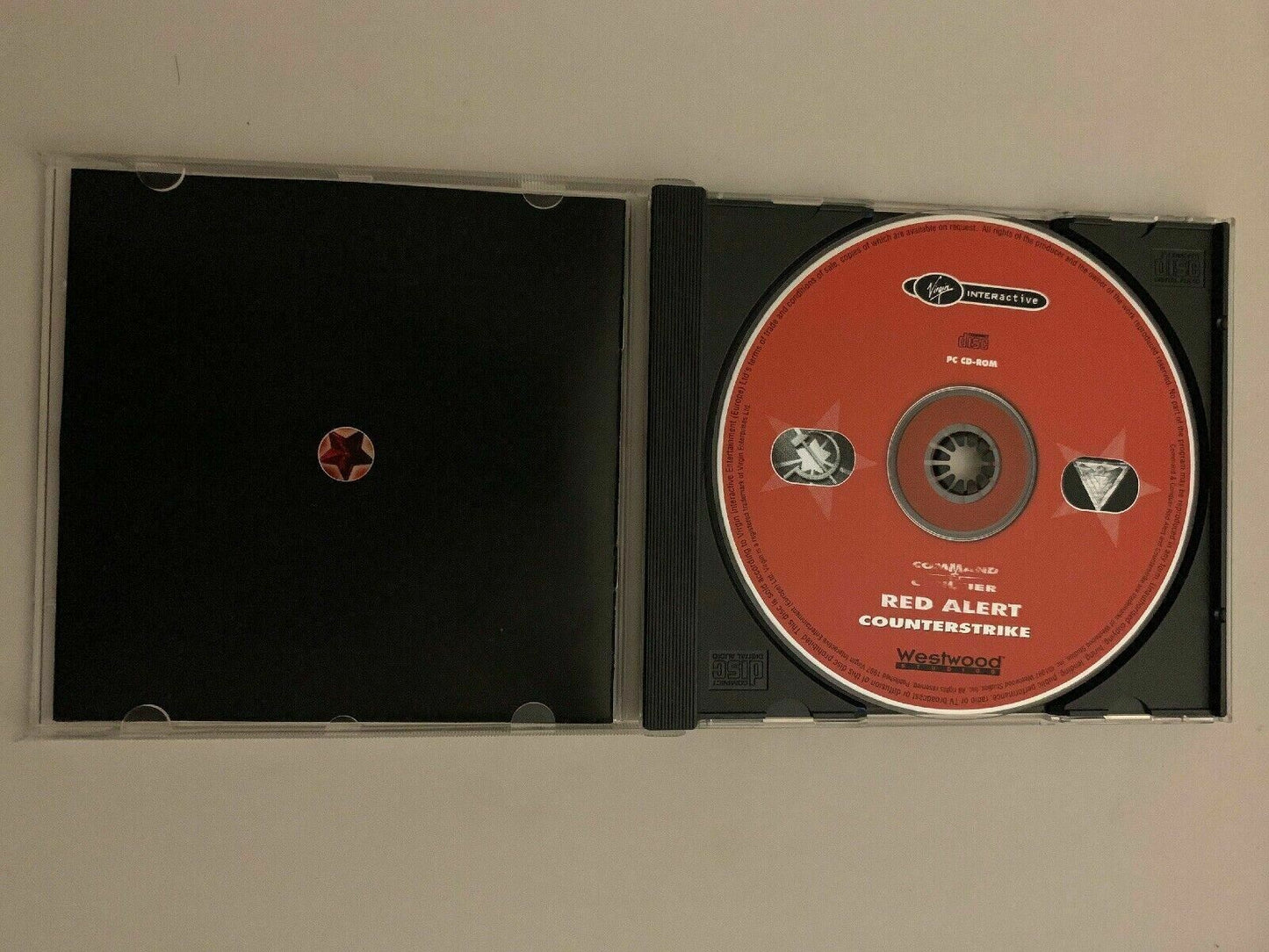 Command & Conquer Red Alert Counterstrike Alerte Rouge - PC CD 1997 RTS Strategy
