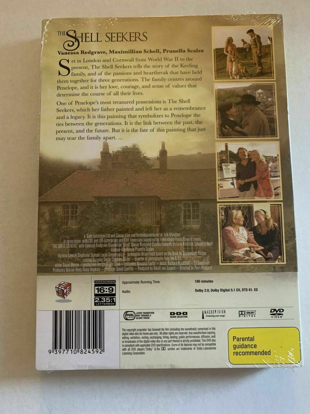 *New Sealed* Rosamunde Pilcher - The Shell Seekers (DVD, 2006) Region 4