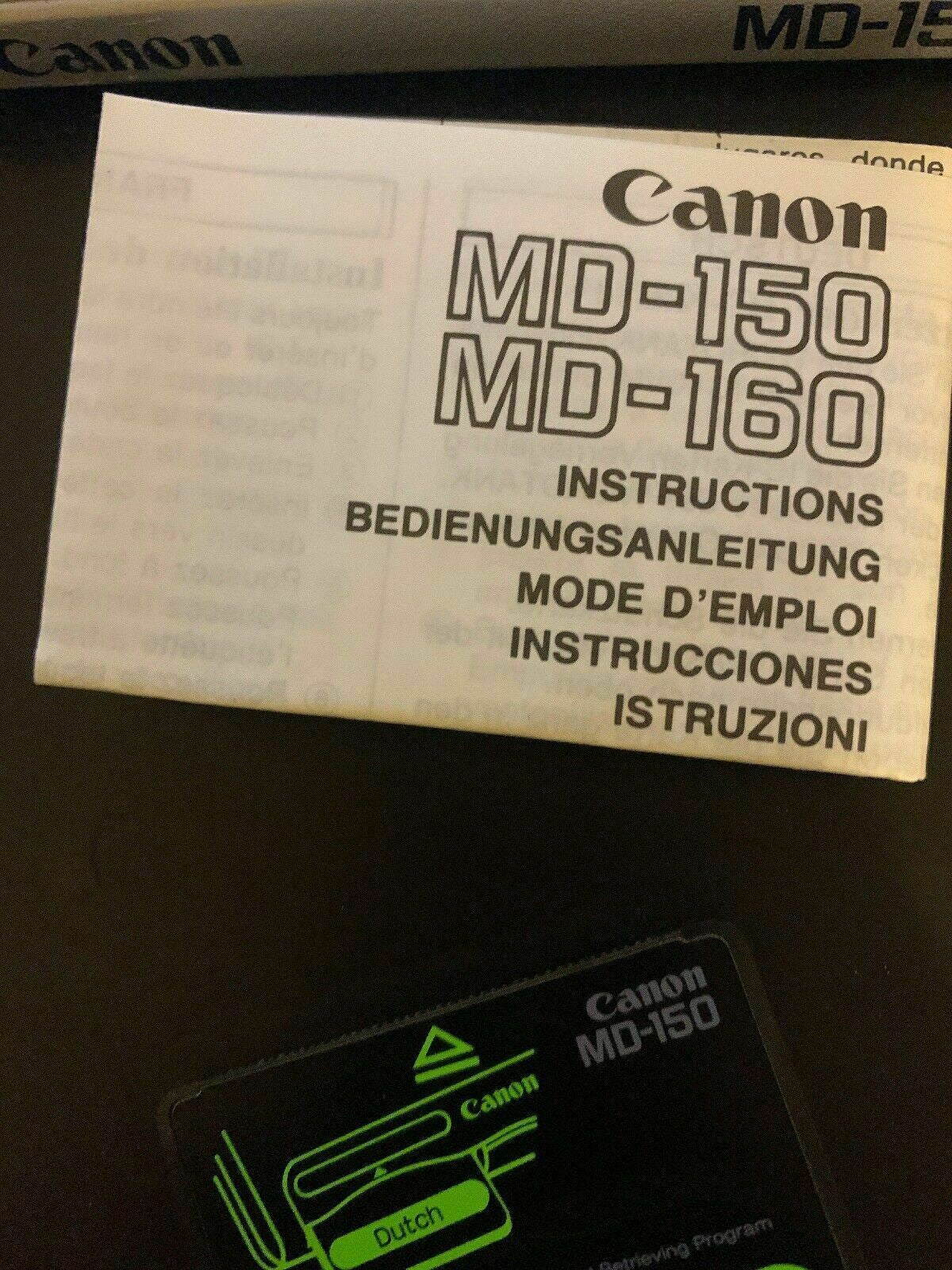Canon IC Card Dutch Word Tank Multilingual Intelligent Dictionary MD-150