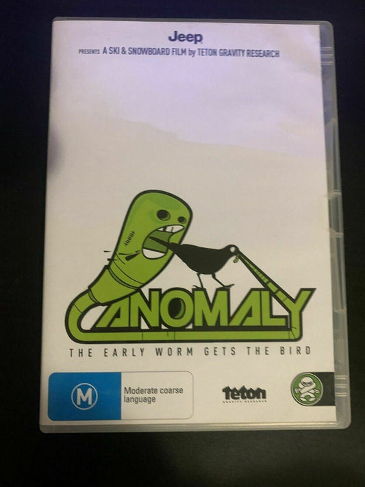 Anomaly - Ski & Snowboard Film By Teton Gravity Research (DVD, 2006) All Regions